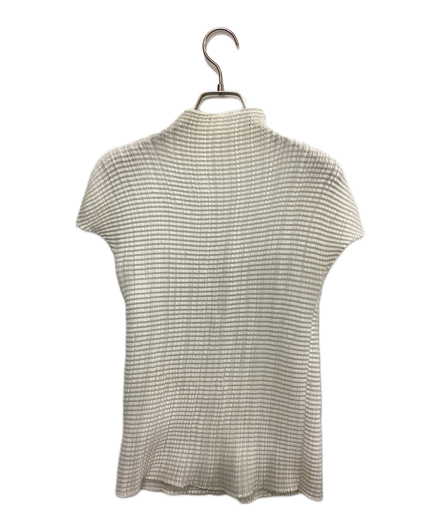 中古・古着通販】ISSEY MIYAKE (イッセイミヤケ) プリーツカットソー 