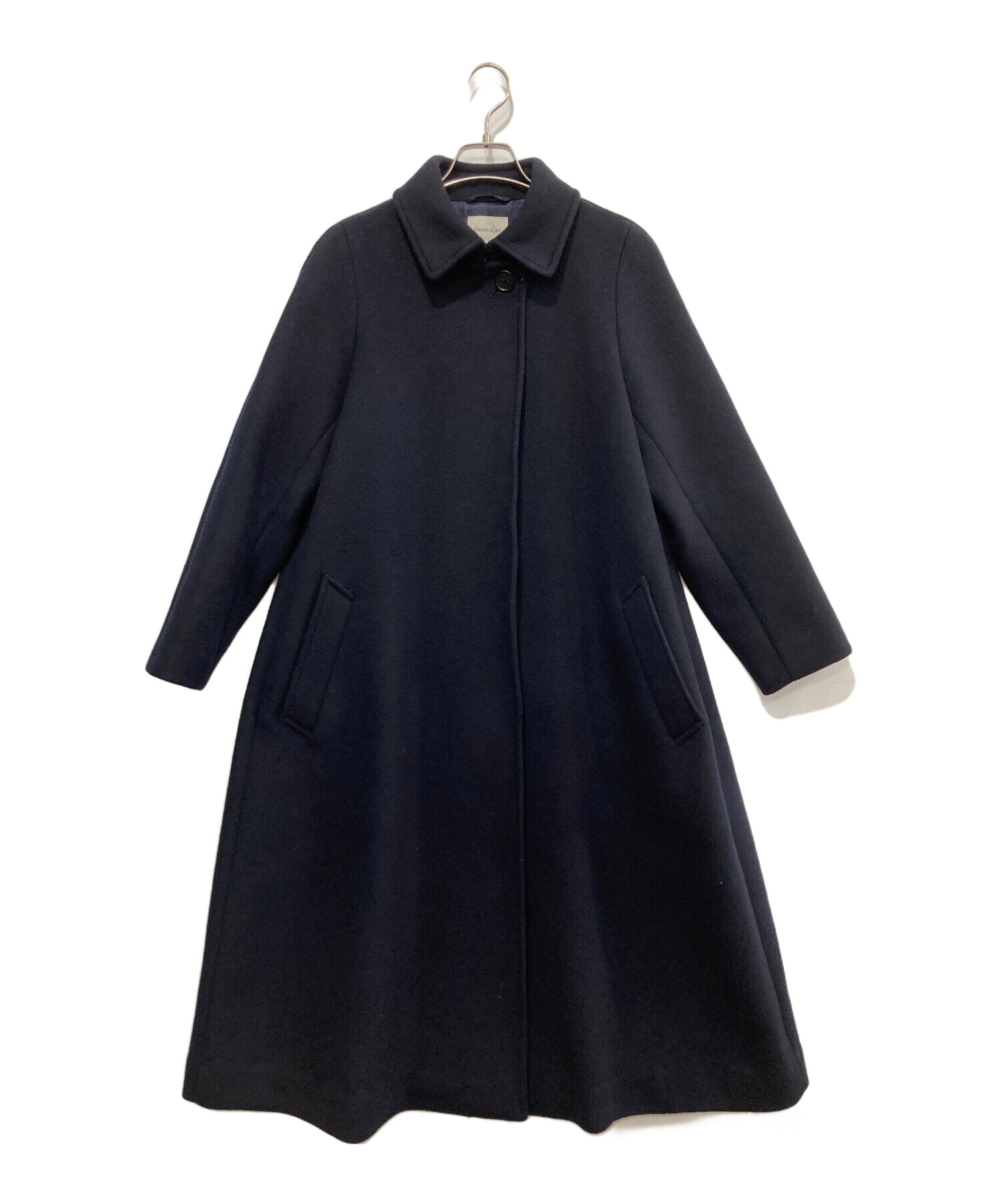 Steven Alan WOOL BEAVER TENT COAT ネイビー M 【公式通販】