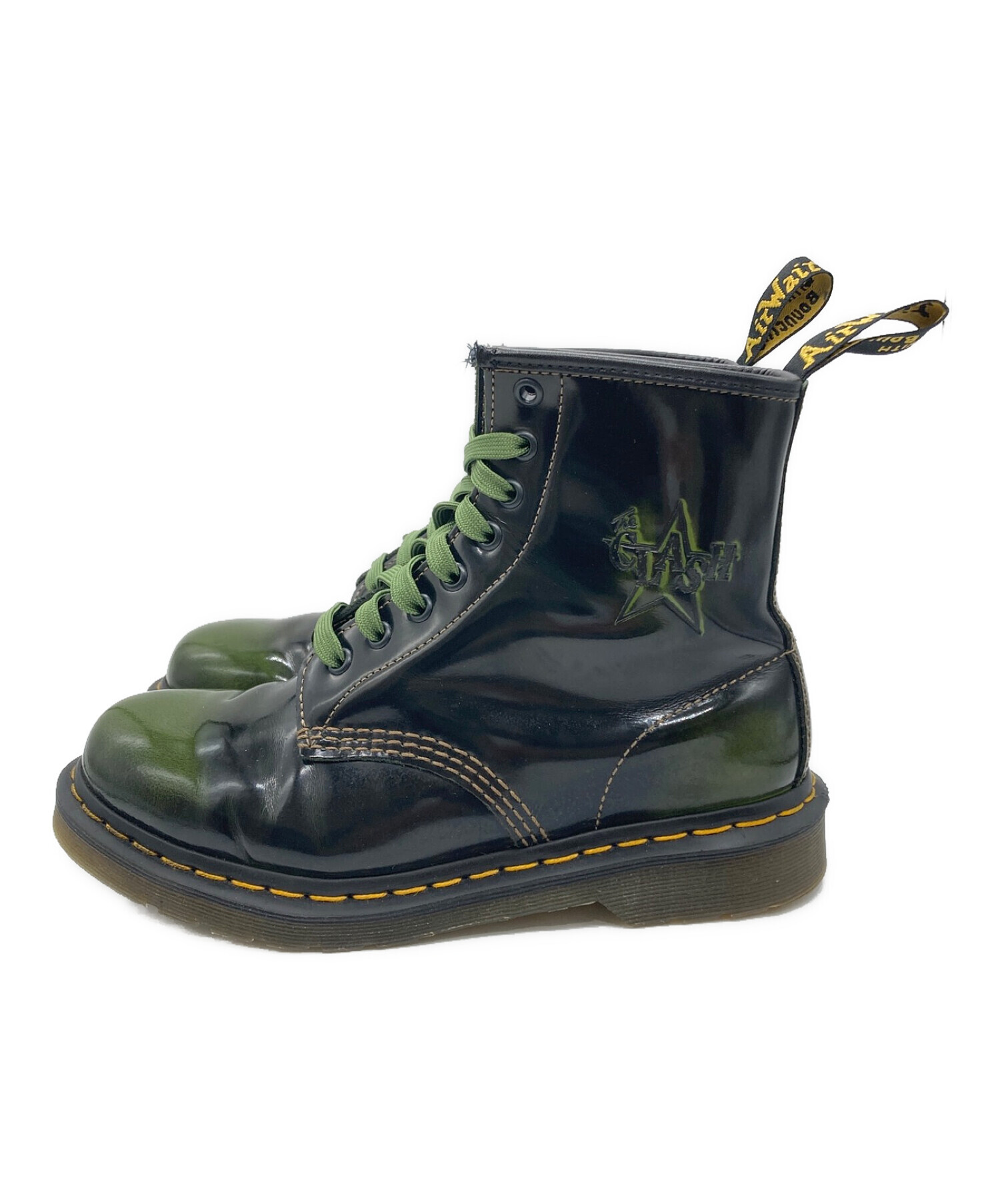 Dr Martens 8ホール グリーン