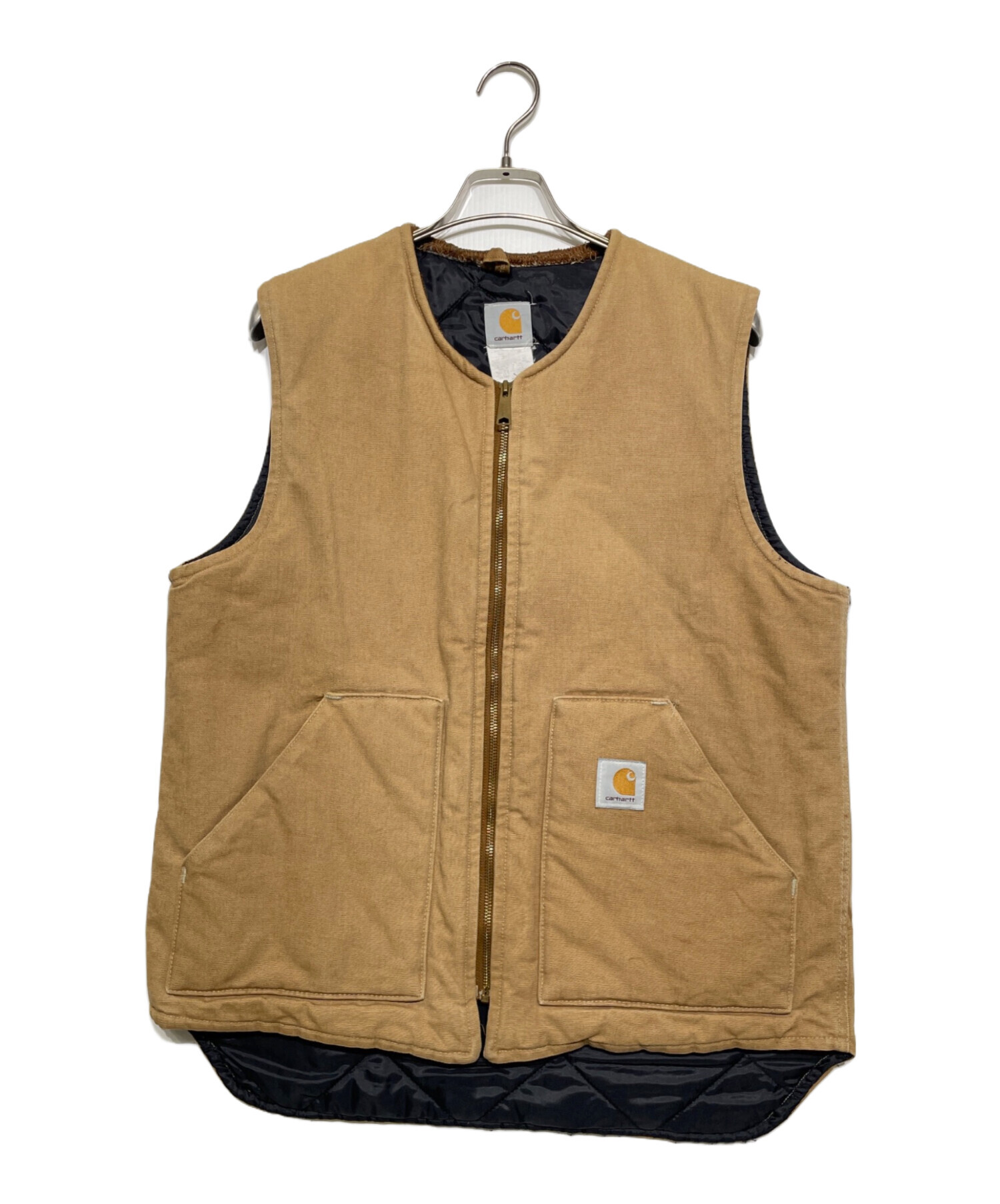 中古・古着通販】CarHartt (カーハート) 90sダック地中綿ベスト 