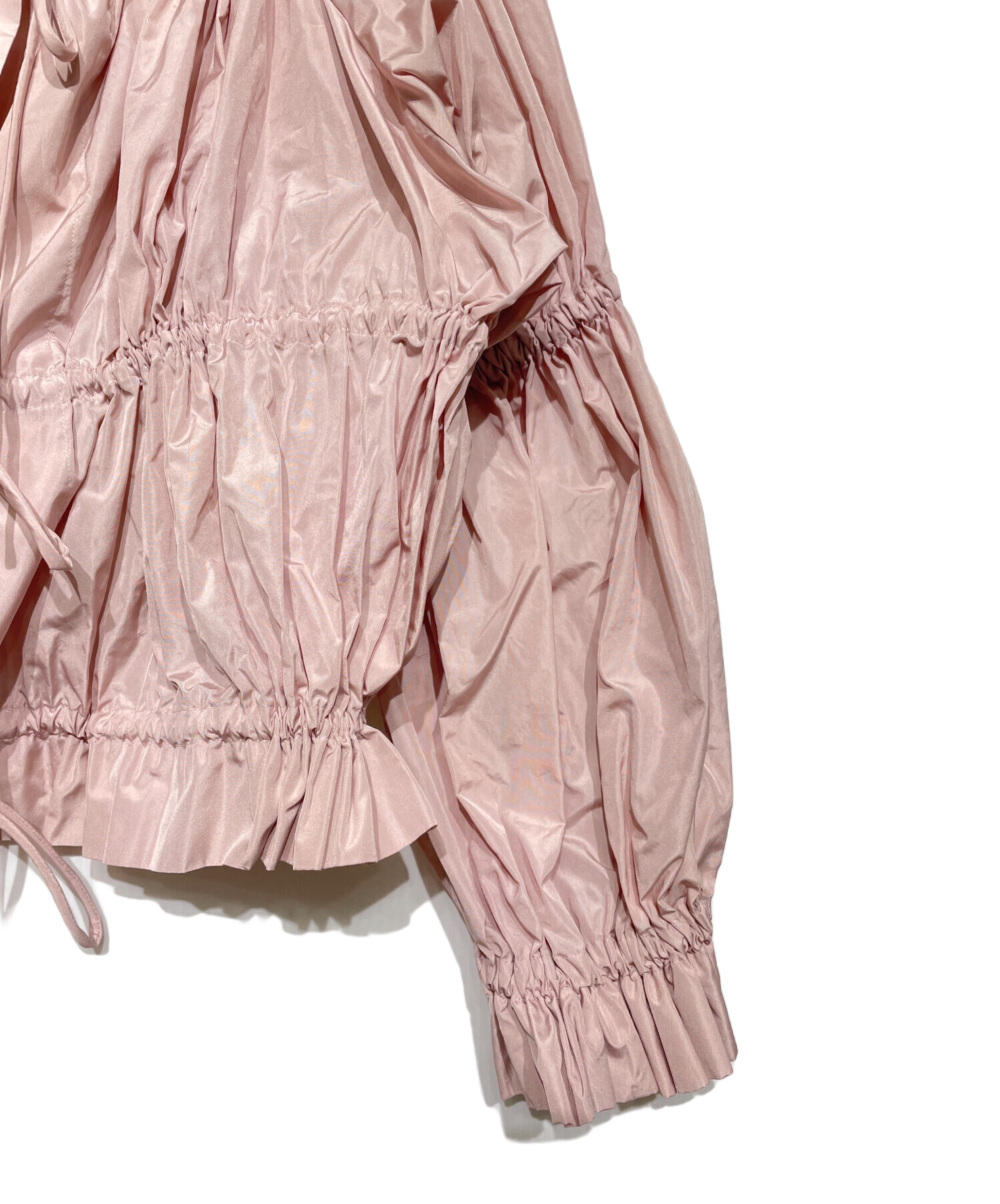 【23SS】EDIT. FOR LULUタフタギャザースリーブトップ edit for lulu タフタギャザースリーブトップス