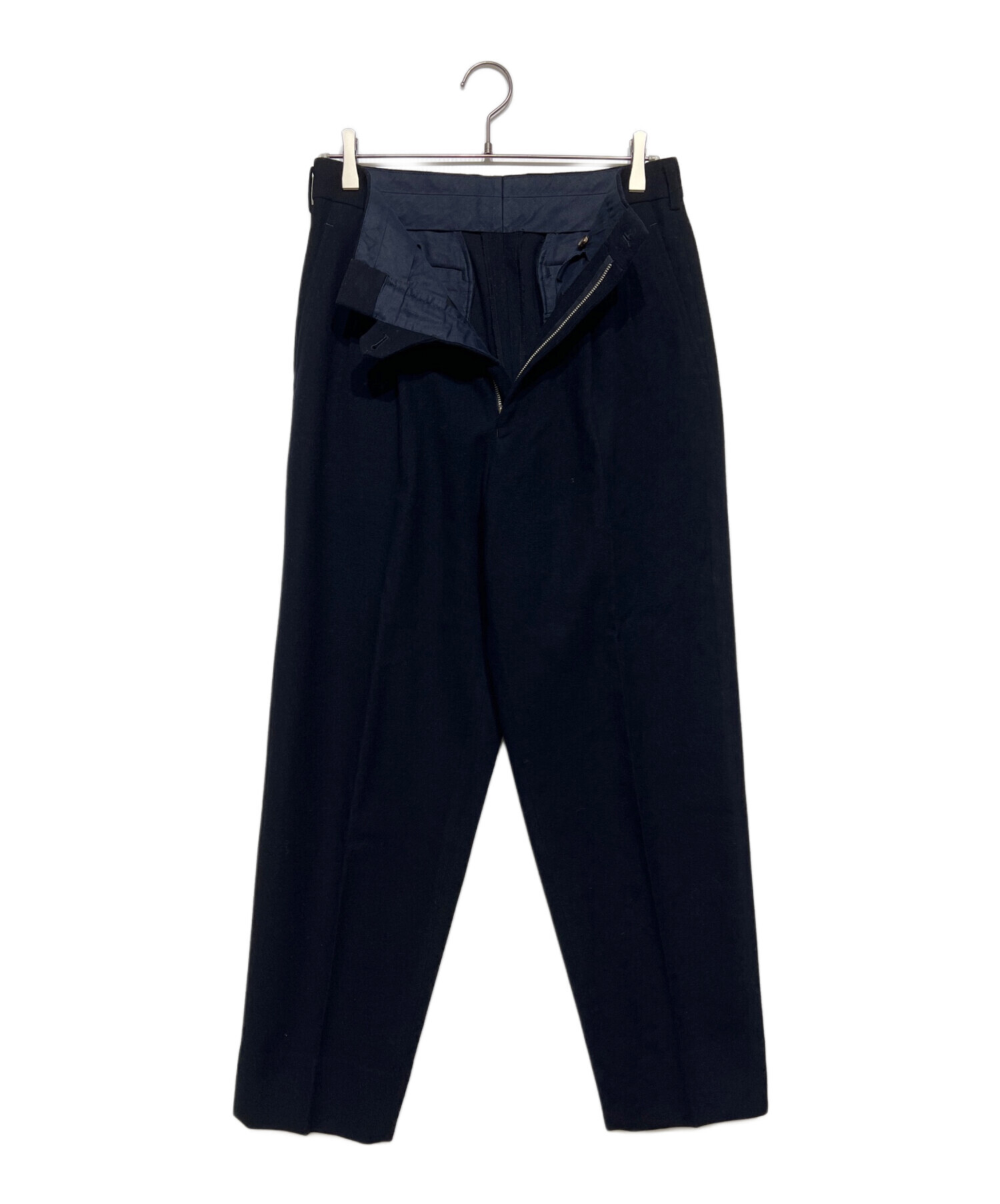 90s' COMME des GARCONS HOMME 濃紺 タックスラックス