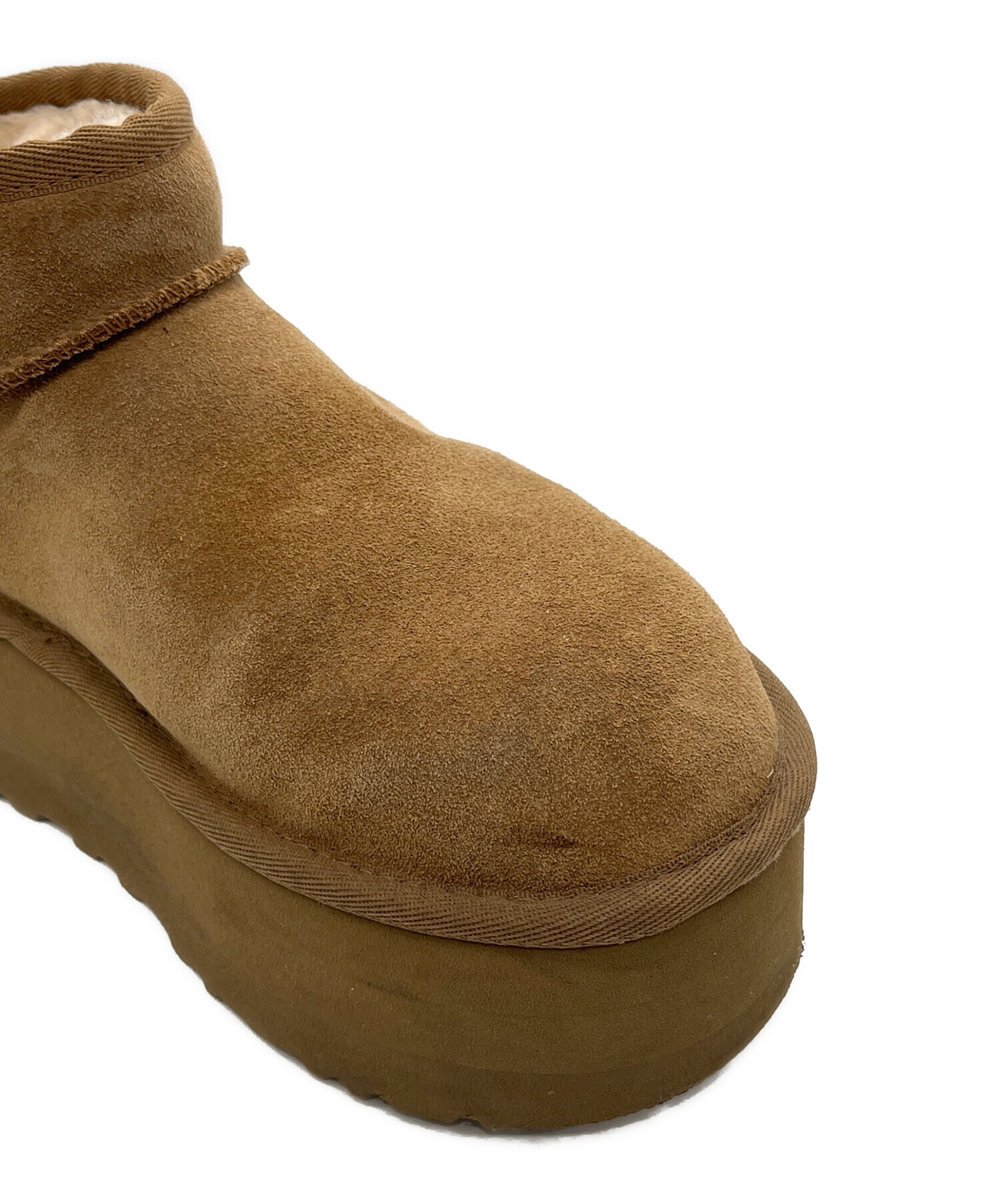 中古・古着通販】UGG (アグ) Classic Ultra Mini Platform ブラウン  