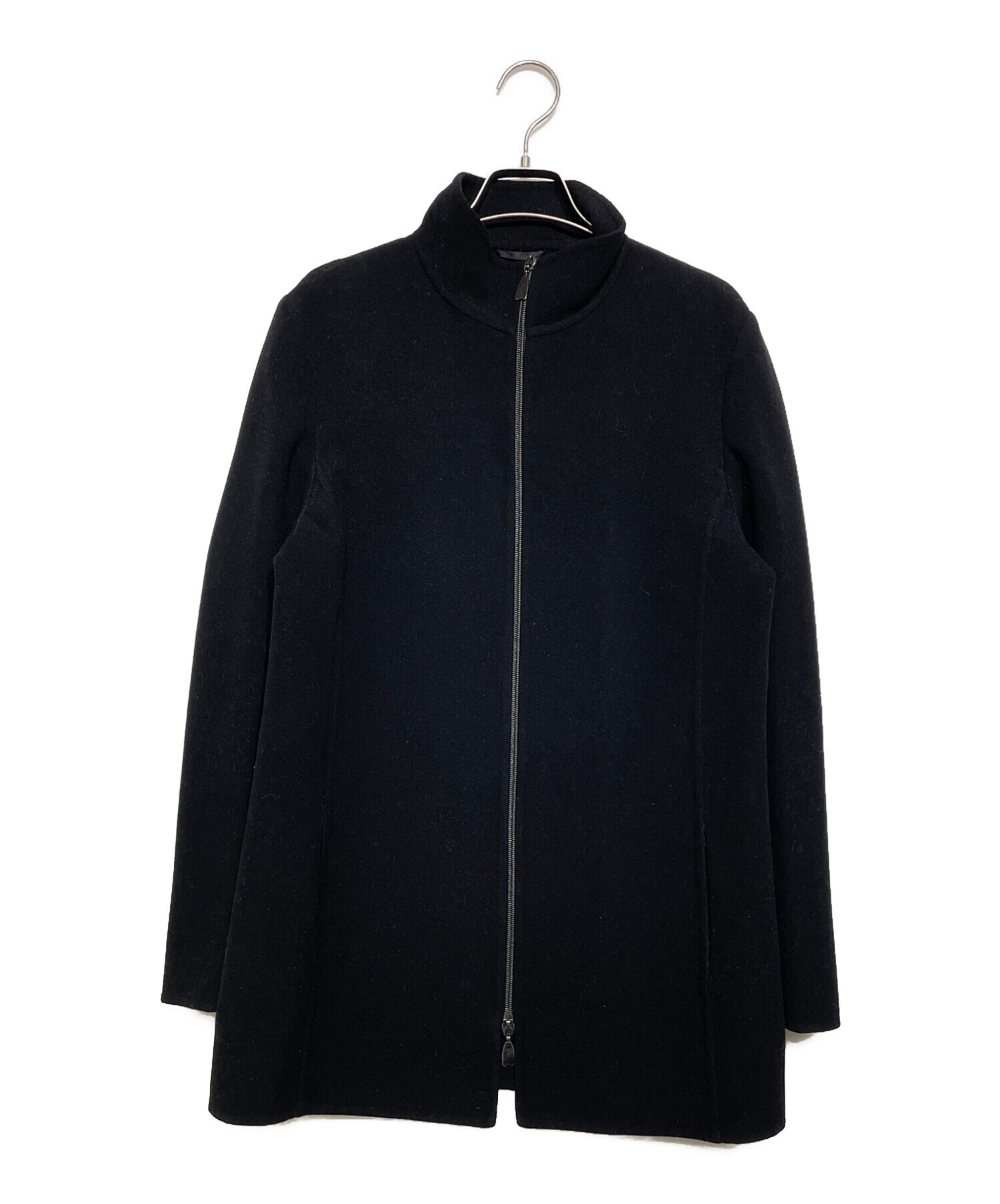 中古・古着通販】MaxMara (マックスマーラ) ウールジャケット ブラック 