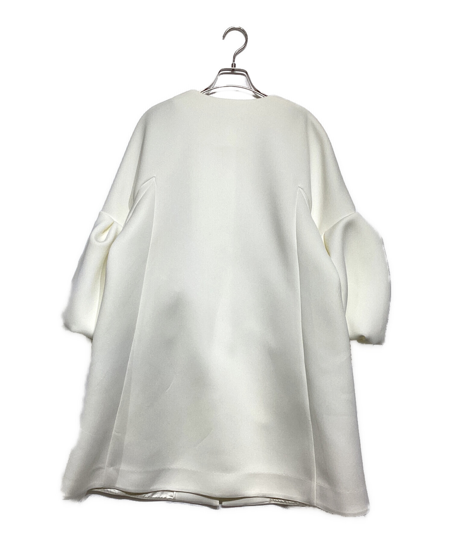 CELFORD バリエーションＡラインショートコート ホワイト セルフォードコートホワイト バリエーションAラインショートコート