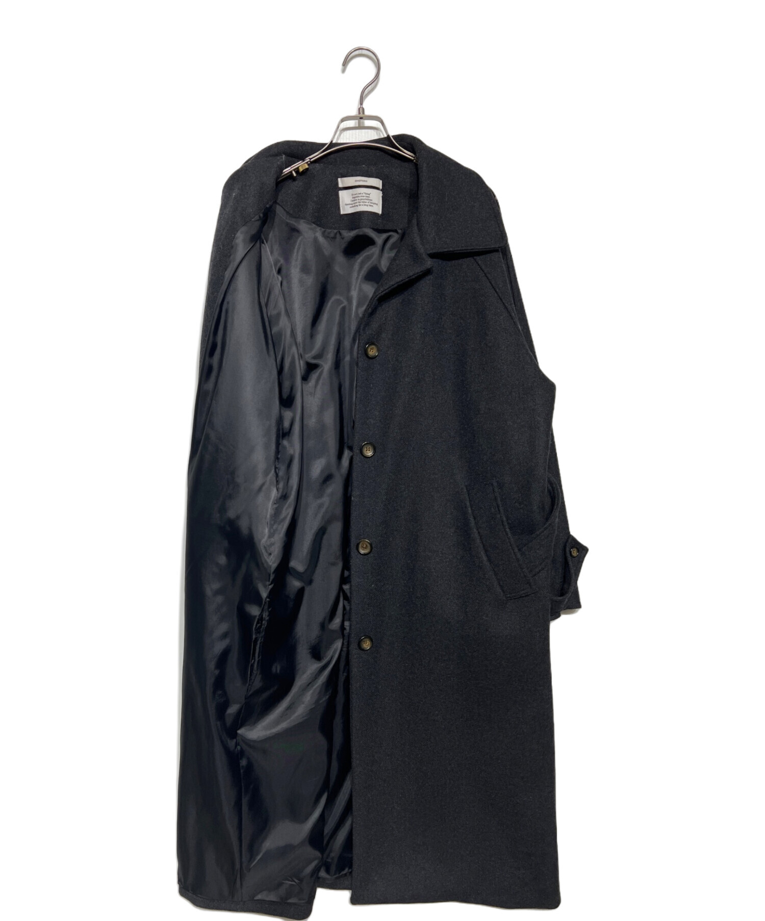 OHOTORO オオトロ】 Dublin Coat black 黒 FREE