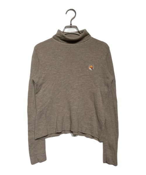 中古・古着通販】maison kitsune (メゾンキツネ) タートルネックニット 