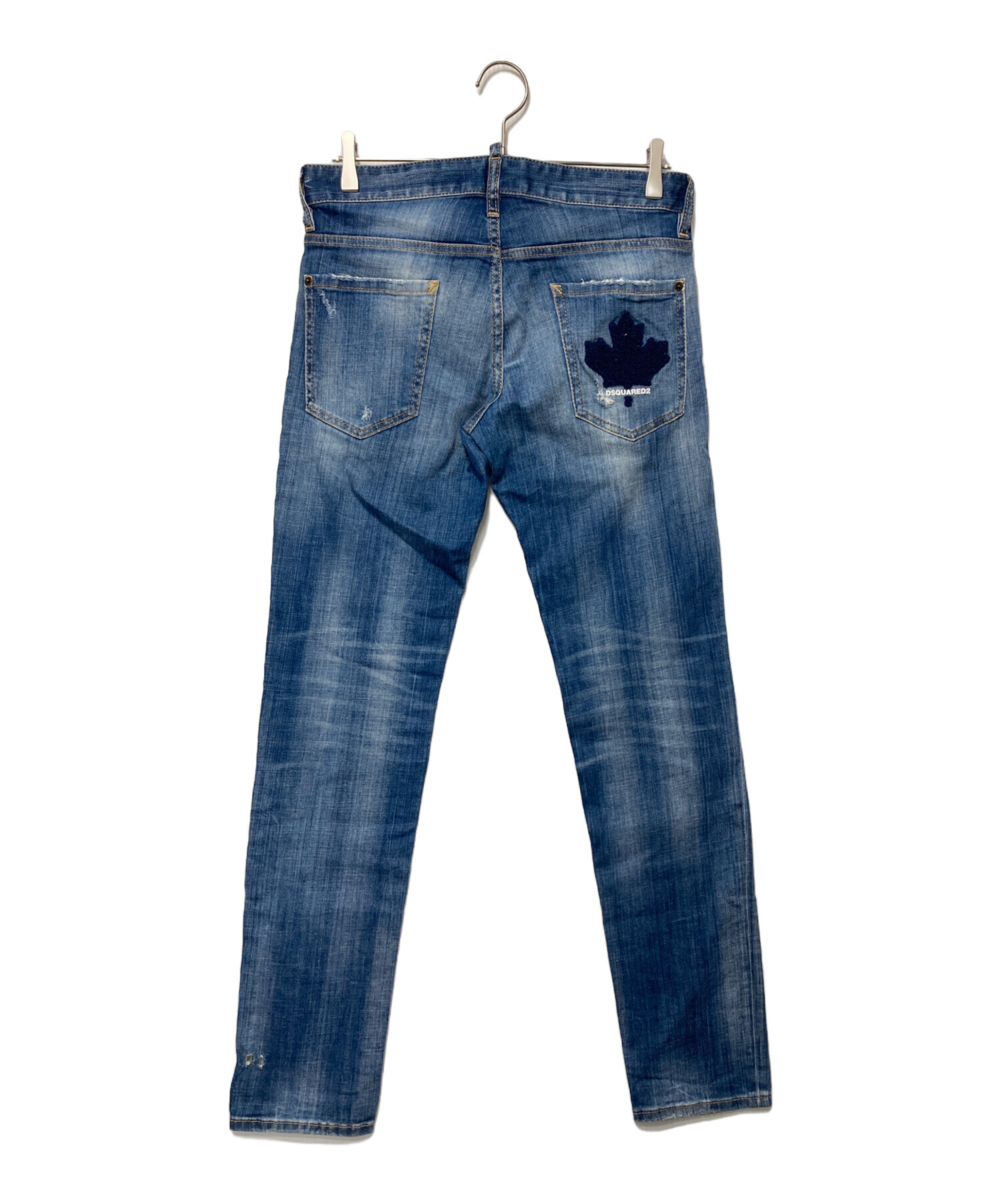 中古・古着通販】DSQUARED2 (ディースクエアード) Slim Jean ダメージ 