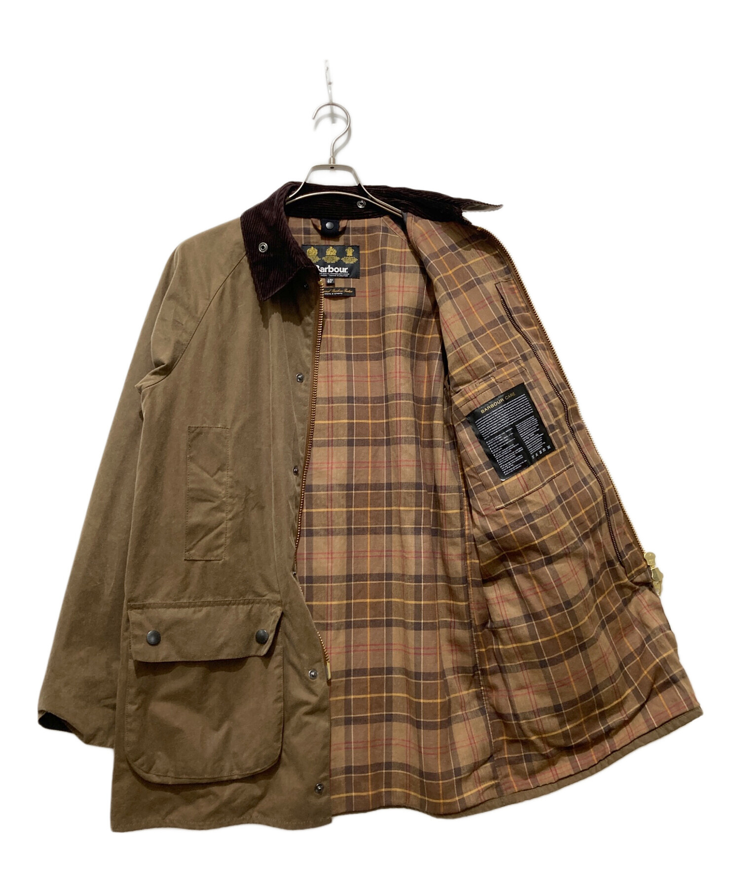 中古・古着通販】Barbour (バブアー) SL BEAUFORT JACKET ブラウン 