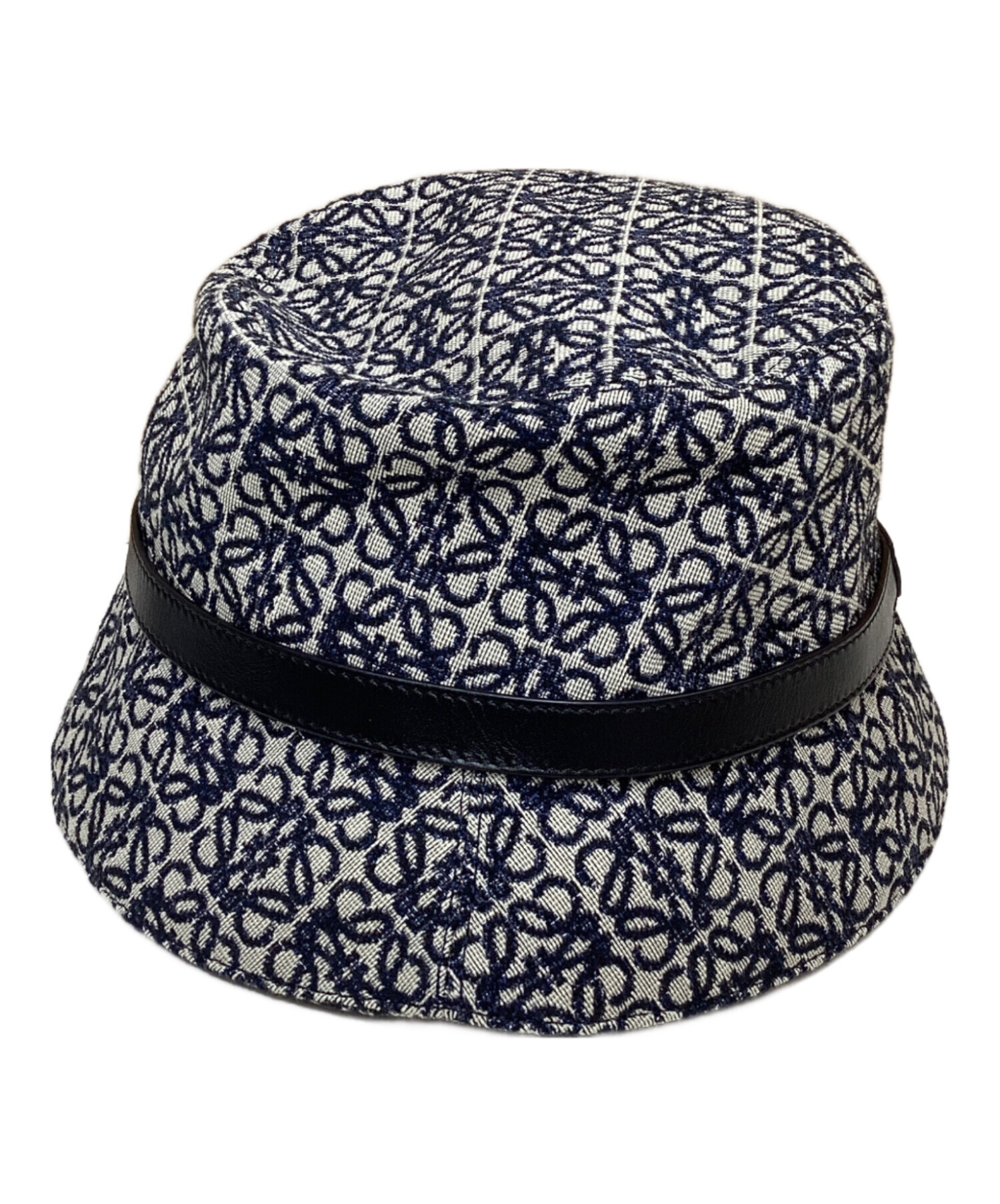 新品未使用　ロエベ　アナグラム　バケットハット　ネイビー 新品未使用ロエベアナグラムバケットハットネイビー