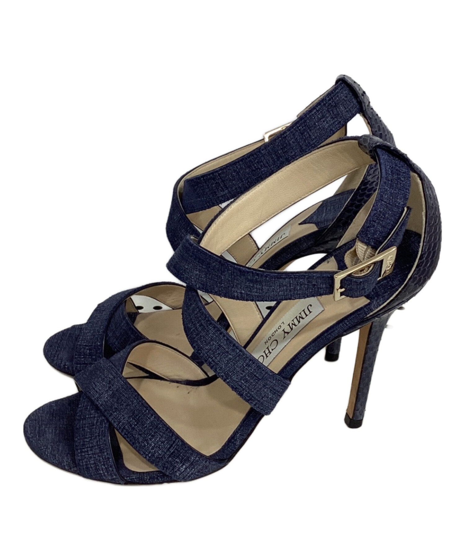 ジミーチュウ サンダル 37 （ジミーチュウ(Jimmy Choo) スエード