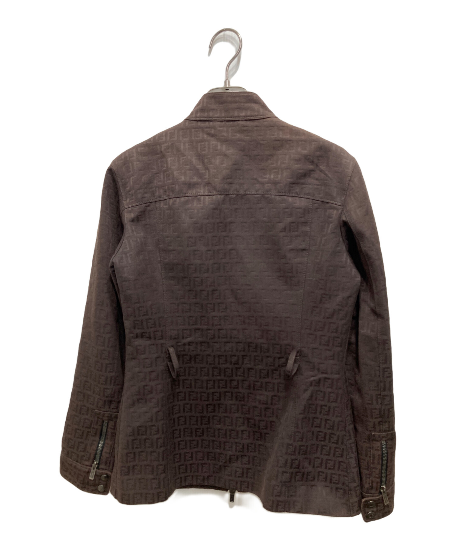 中古・古着通販】FENDI (フェンディ) ズッキーノ柄ジップジャケット  