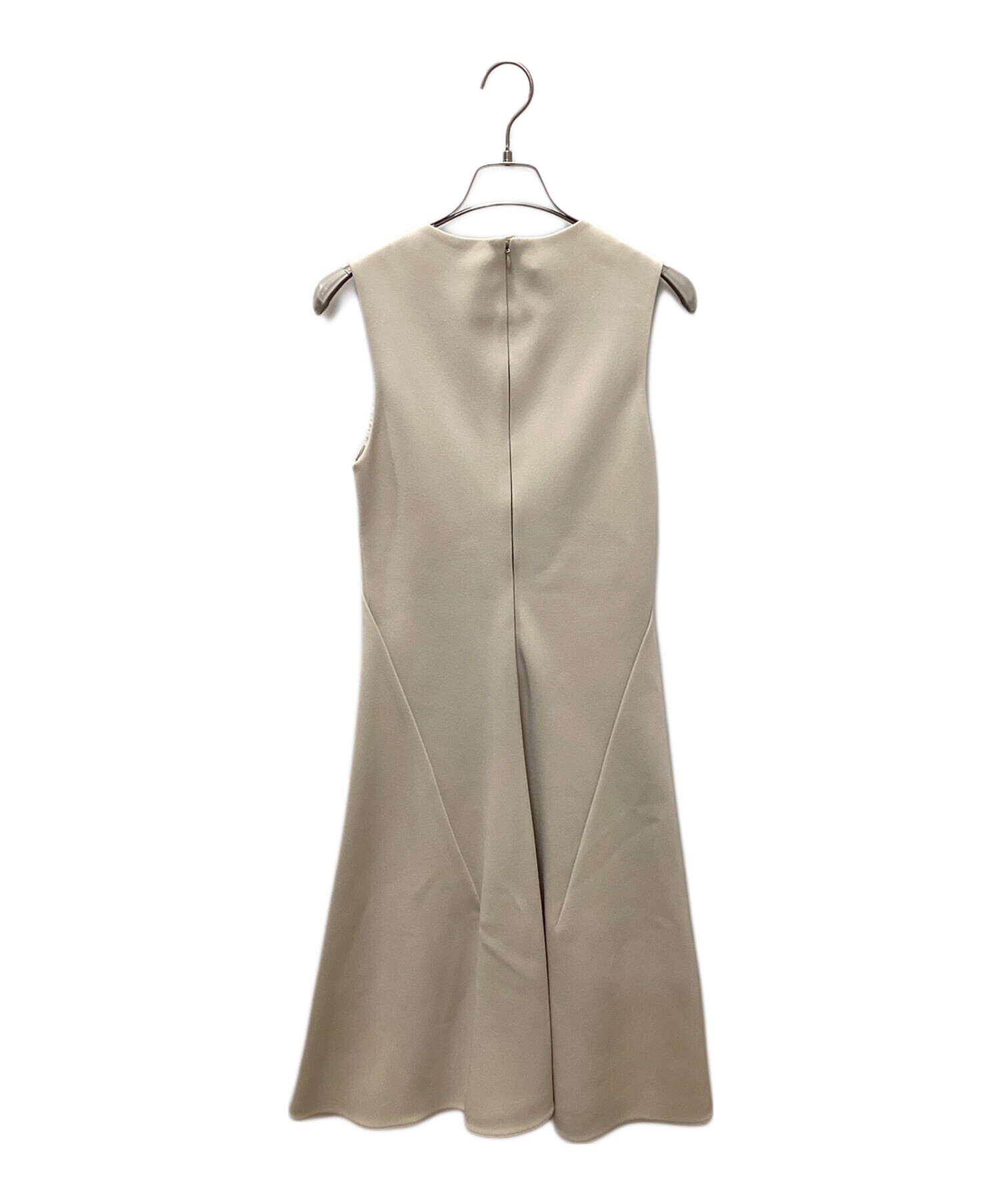 中古・古着通販】MARNI (マルニ) ノースリーブワンピース ベージュ 