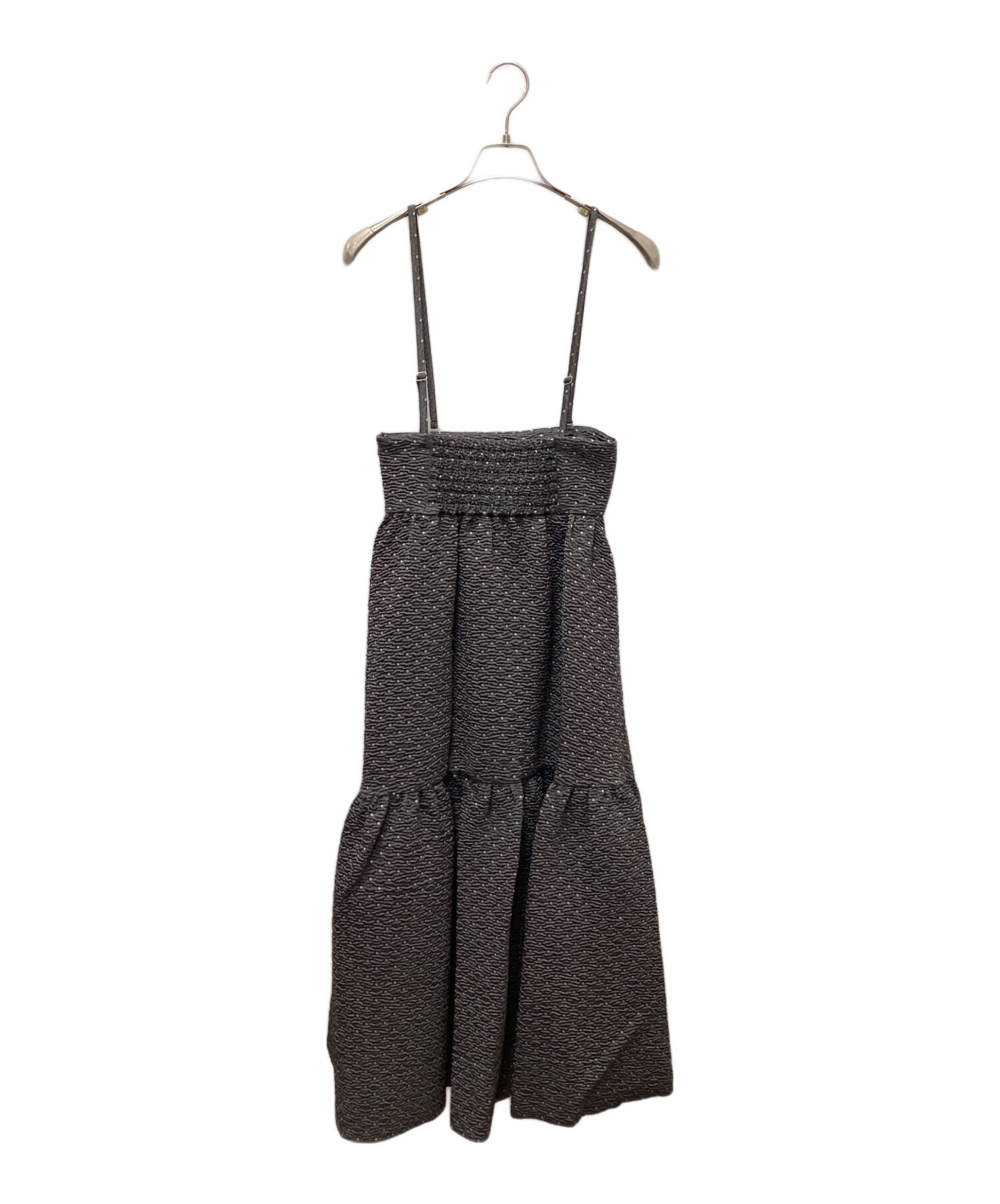 bluelea ブルレアジャガードスカートSサイズ　グレー bluelea ブルレアジャガードスカートSサイズグレー