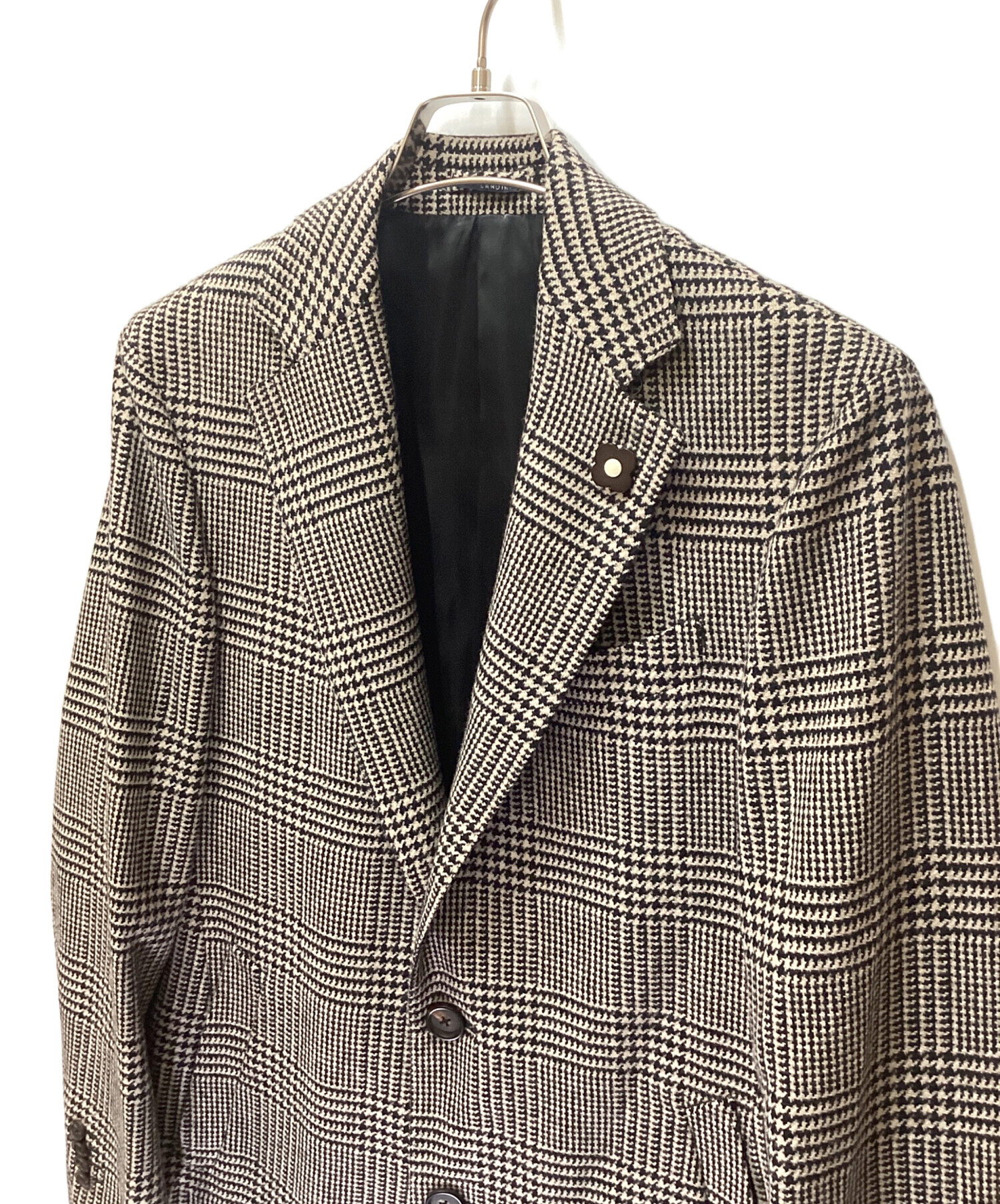 LARDINI グレー チェスターコート ラルディーニ ラルディーニ