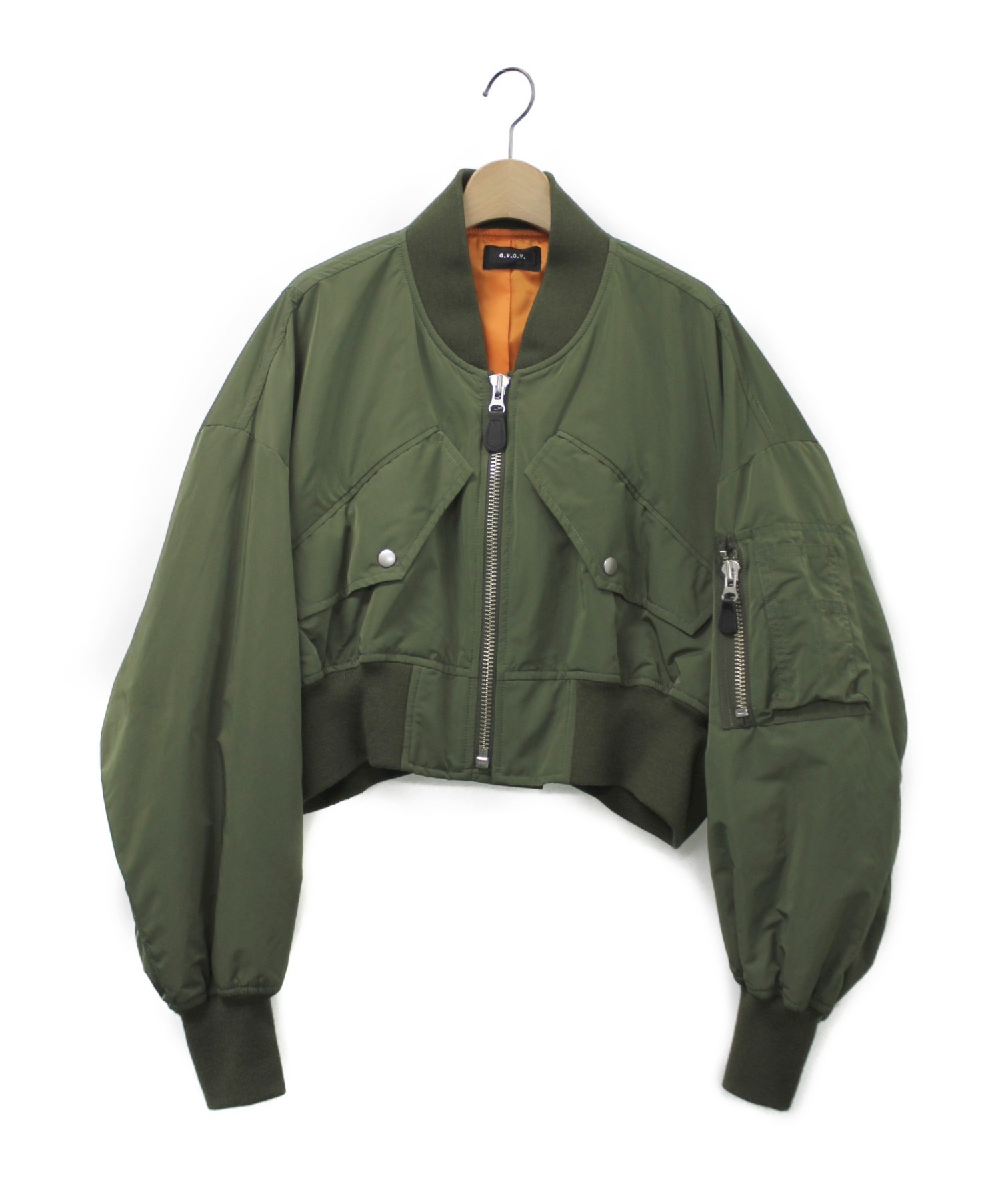 中古・古着通販】G.V.G.V (ジーヴィージーヴィー) ショートMA-1 