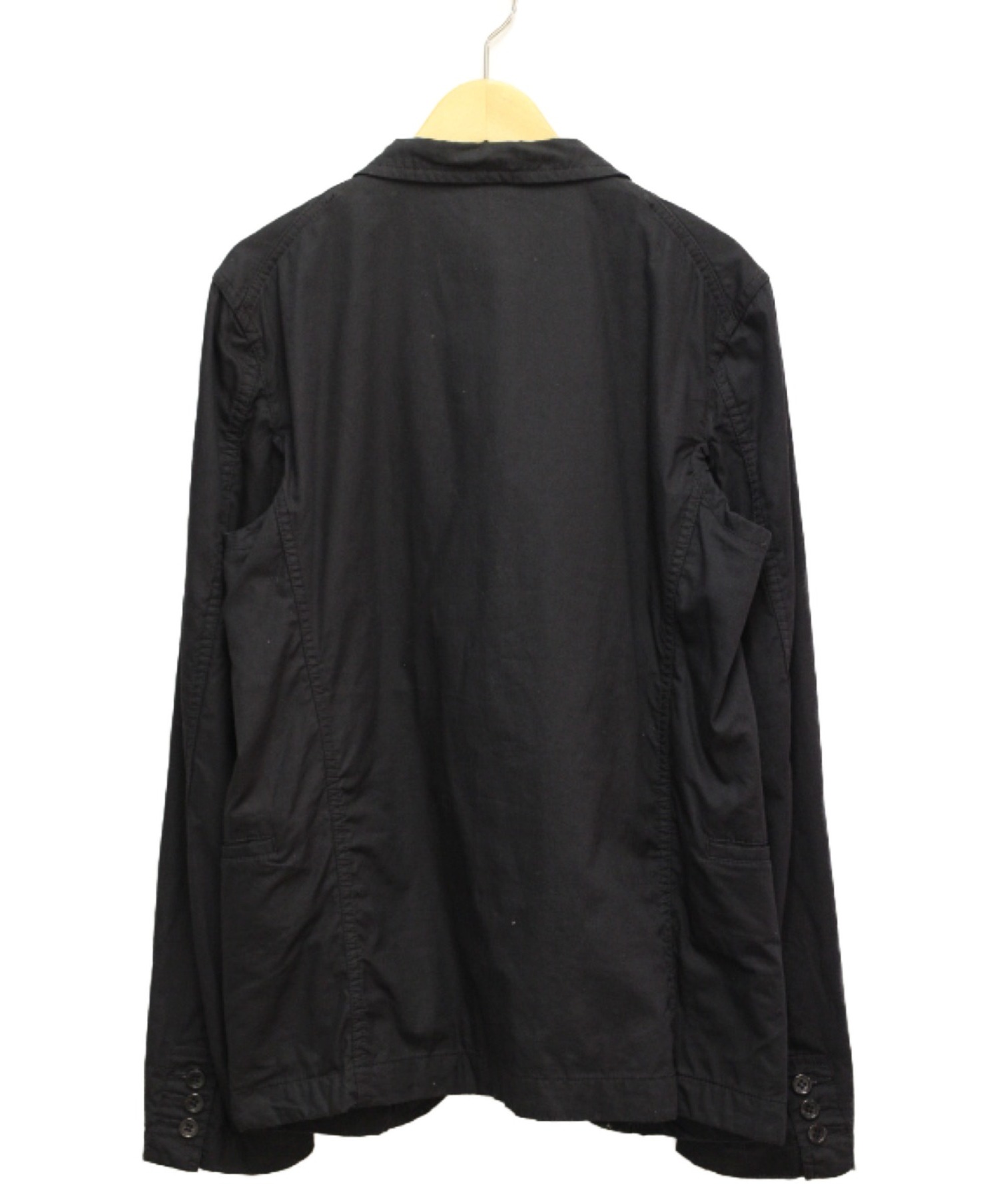 BLACK COMME des GARCONS (ブラックコムデギャルソン) ジャケット ブラック サイズ:M