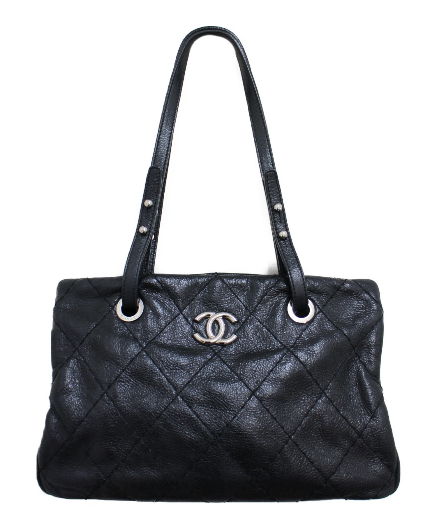 CHANEL シャネル ワイルドステッチ ココマーク ハンドバッグ ミニ  