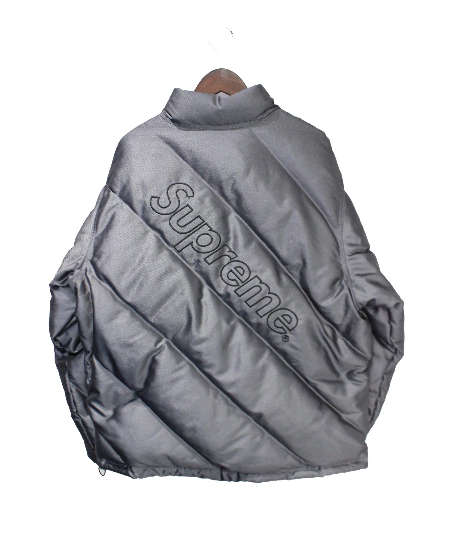 supreme 14AW Iridescent puffy vest XL