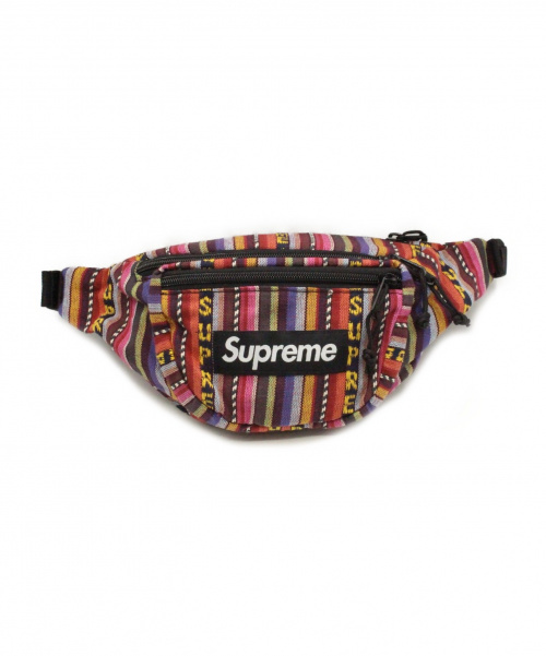 中古・古着通販】Supreme (シュプリーム) Woven Stripe Waist Bag ...