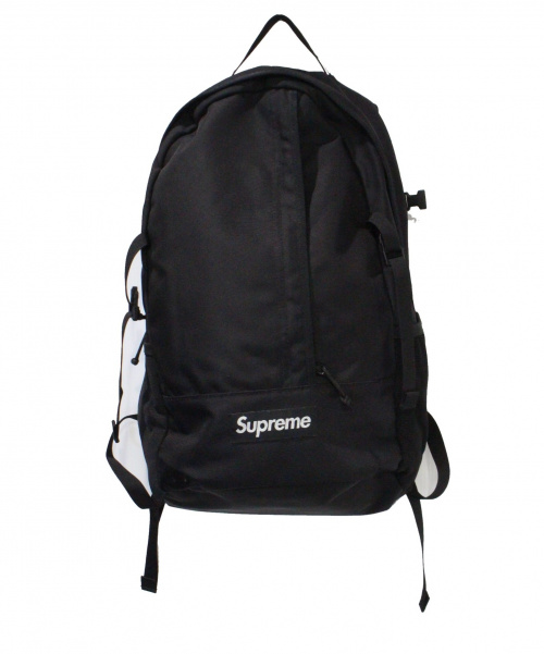 シュプリーム　18ss 黒Backpack