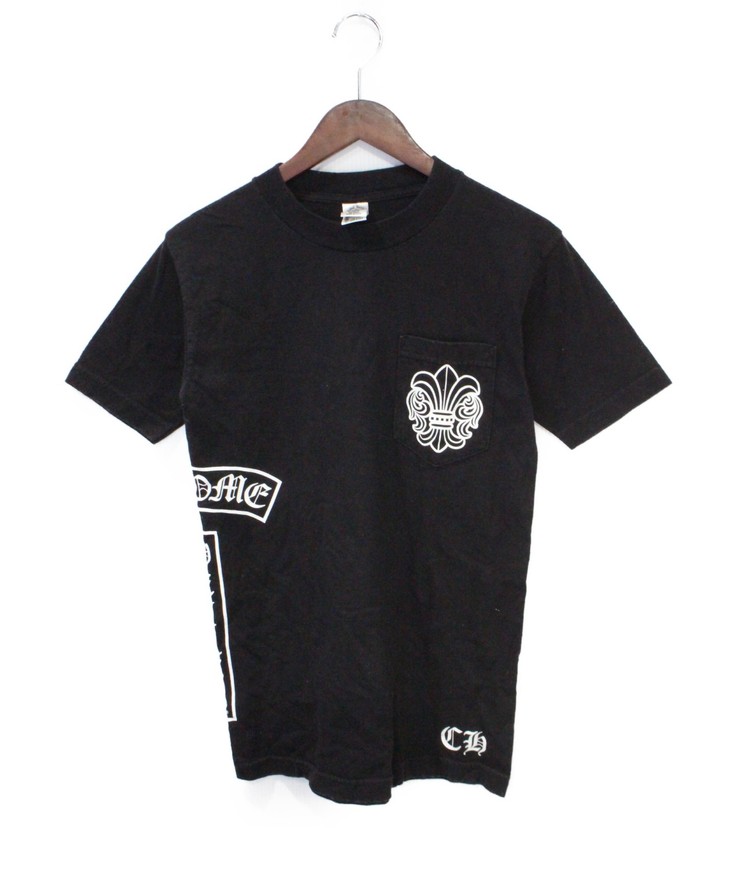 ◎良品！クロムハーツ CHROME HEARTS◇Tシャツ Vネック 半袖 USA製 