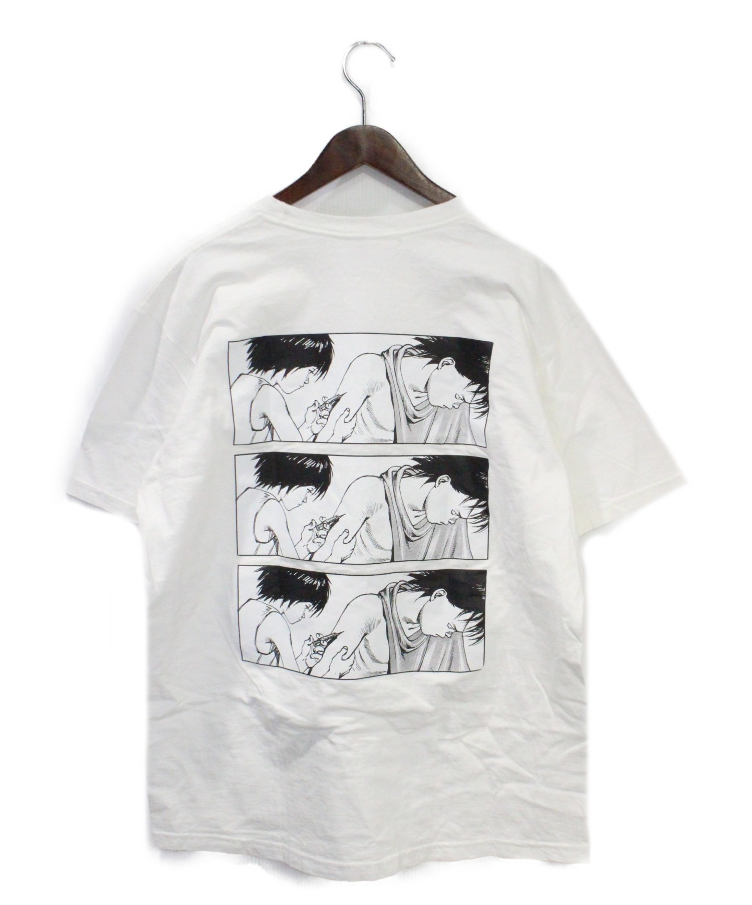 Supreme (シュプリーム) プリントTシャツ ホワイト サイズ:L