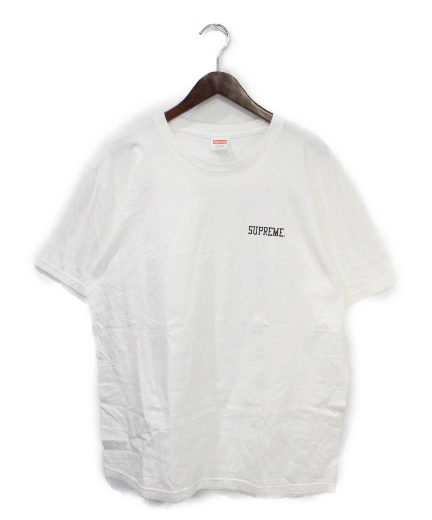 良品✨supreme シュプリーム　Tシャツ プリント　ホワイト　XL