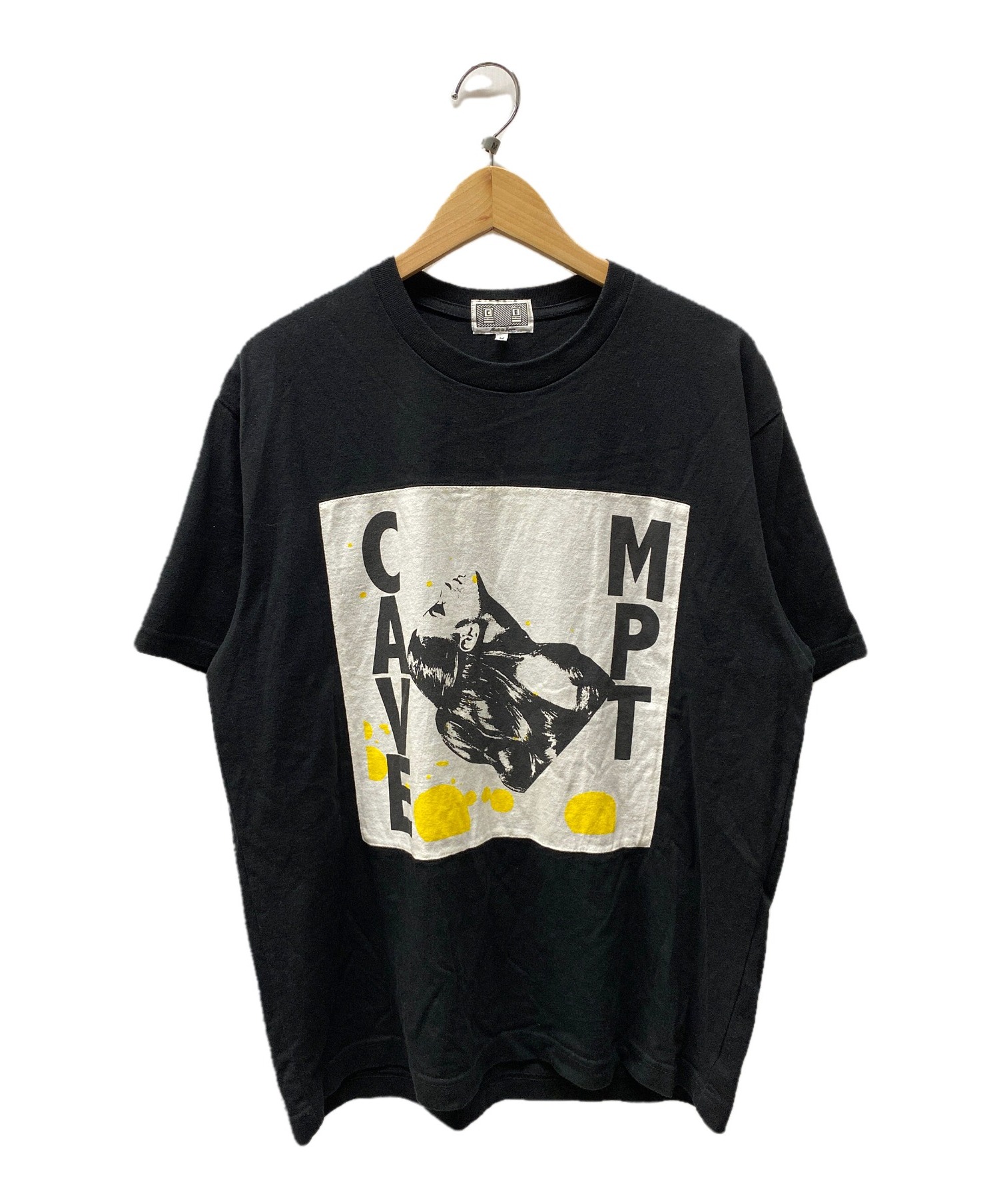 C.E (シーイー) プリントTシャツ ブラック サイズ:M