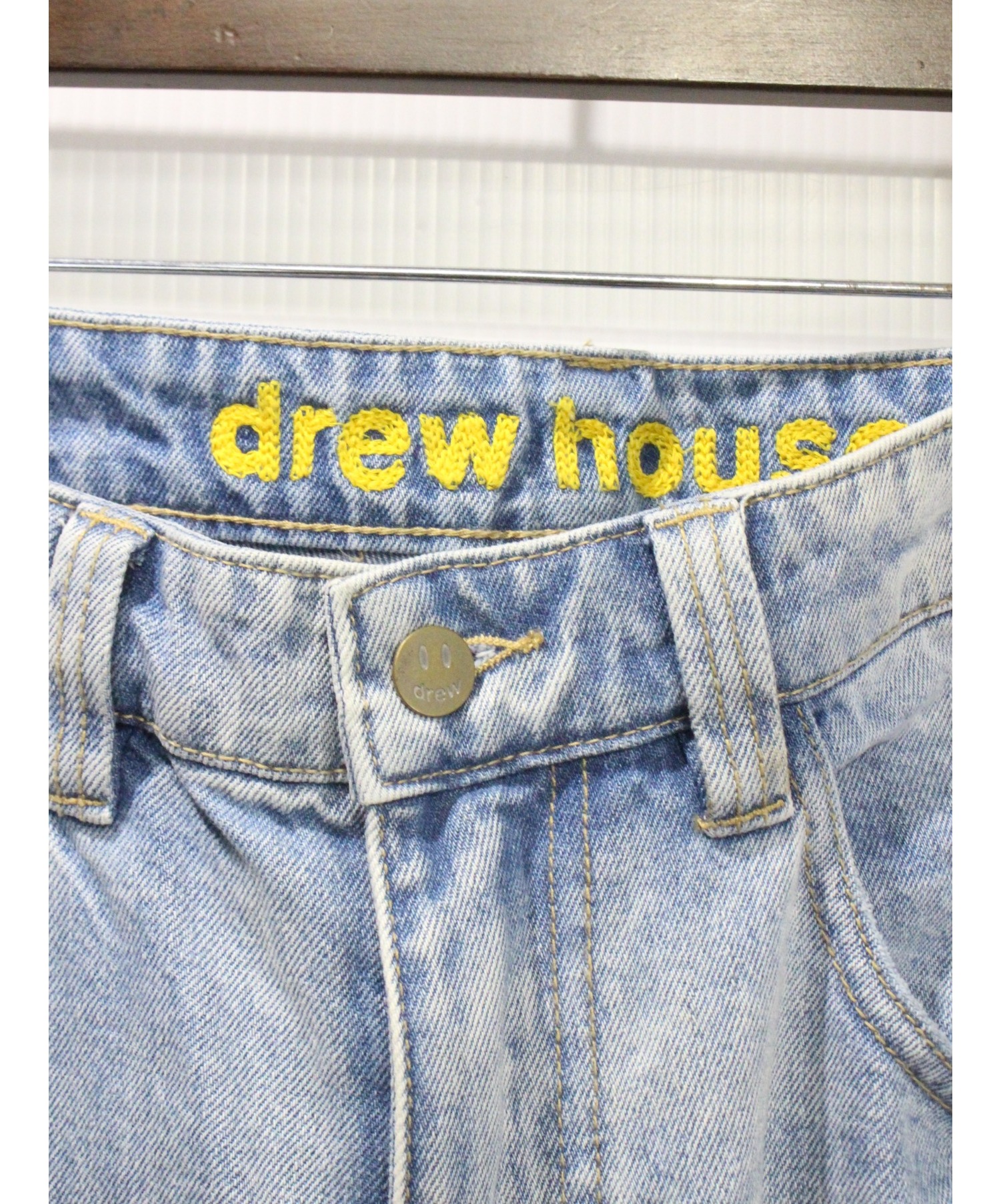 drew house (ドリューハウス) Tapered Leg Jeans インディゴ サイズ:W34