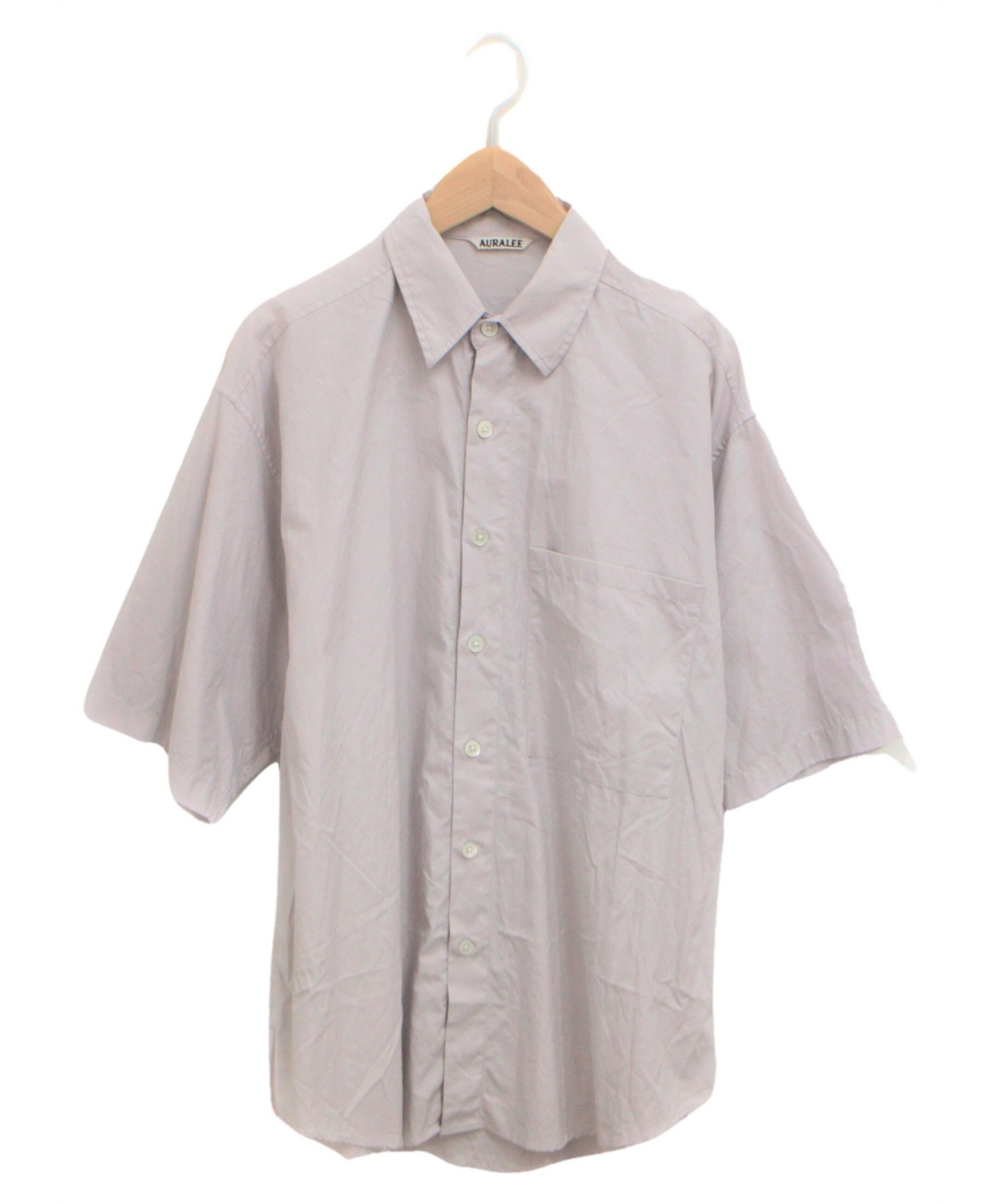 中古・古着通販】AURALEE (オーラリー) FINX TWILL BIG SHIRTS 