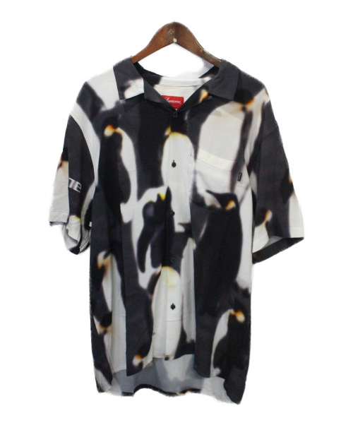 中古・古着通販】SUPREME (シュプリーム) Penguins Rayon S/S Shirt