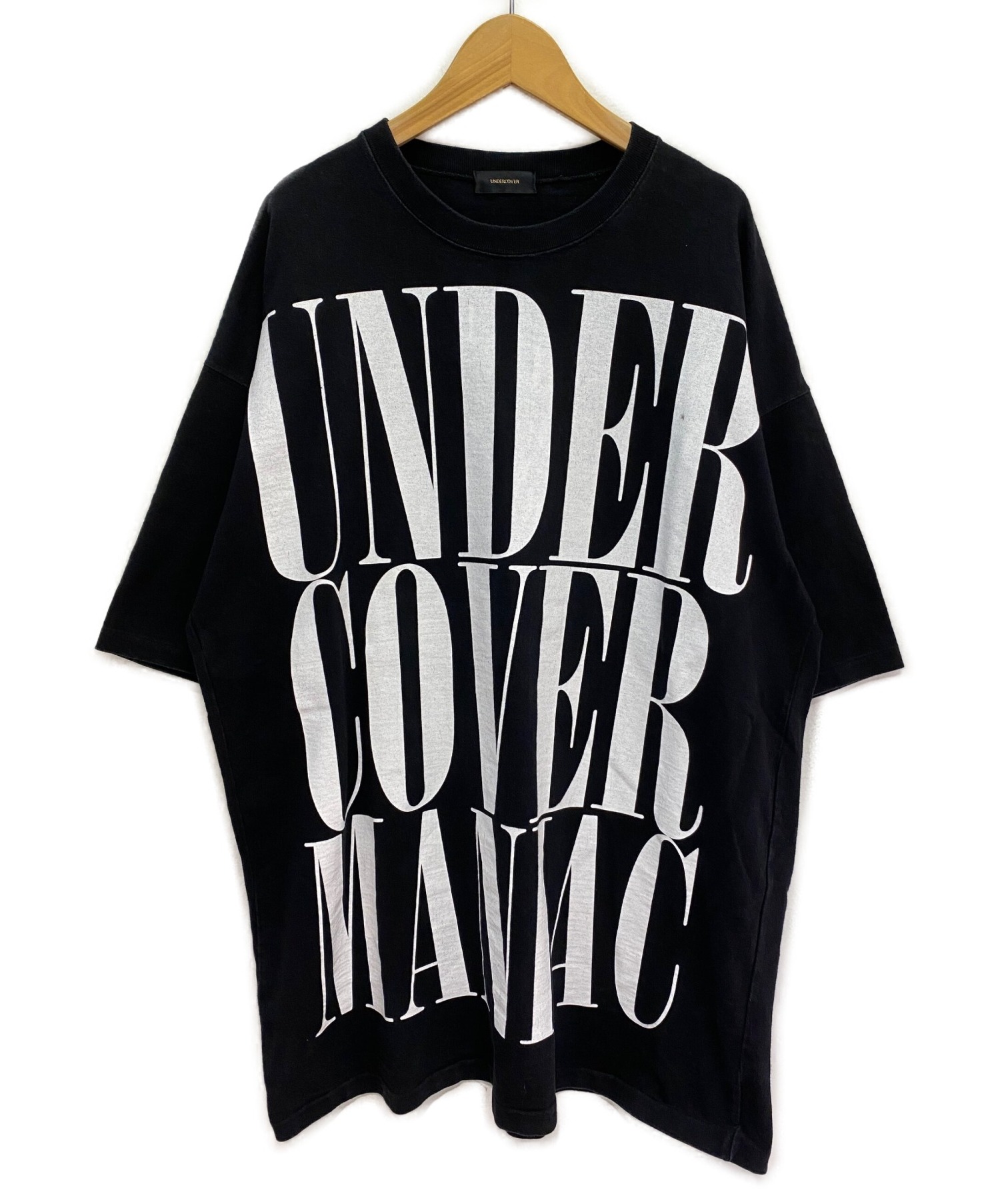 UNDERCOVER (アンダーカバー) オーバーサイズTシャツ ブラック サイズ:2