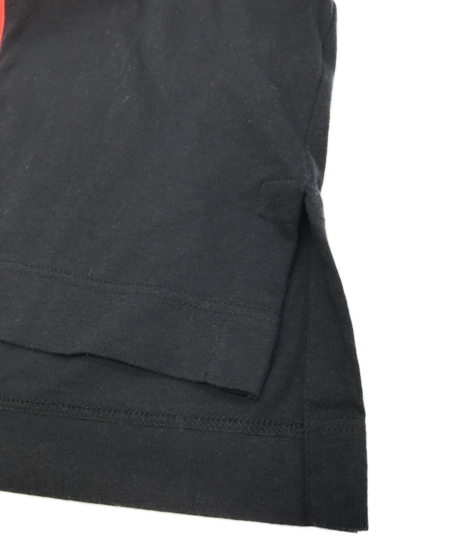 FENDI (フェンディ) カールラガーフェルドTシャツ ブラック サイズ:38