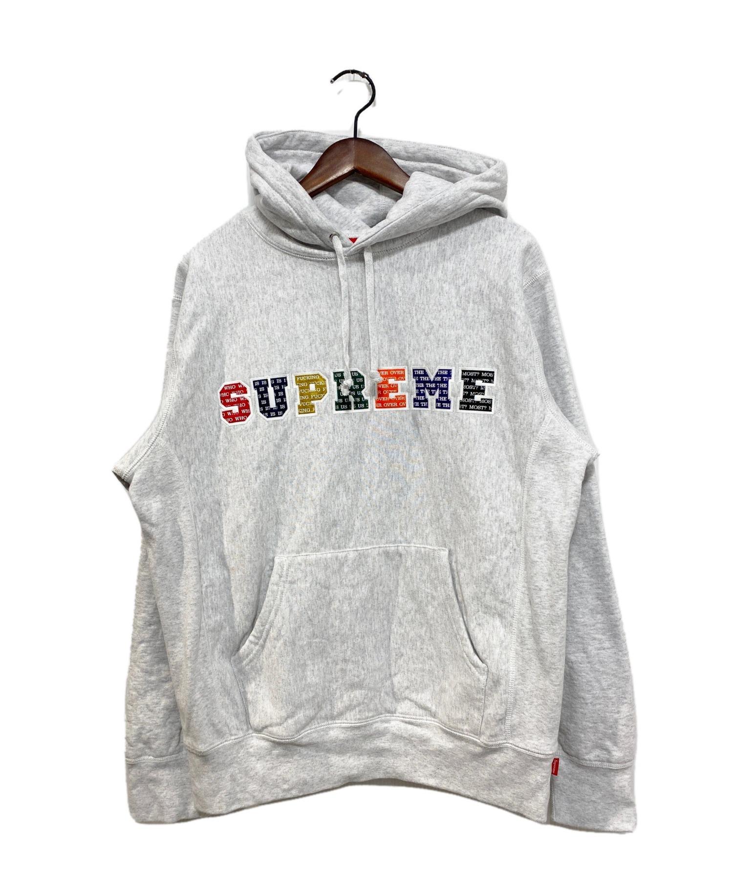 Supreme The Most Hooded Sweatshirt グレー