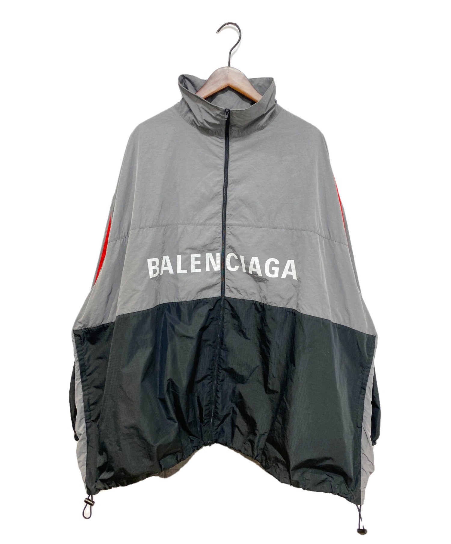 BALENCIAGA (バレンシアガ) トラックジャケット グレー サイズ:48