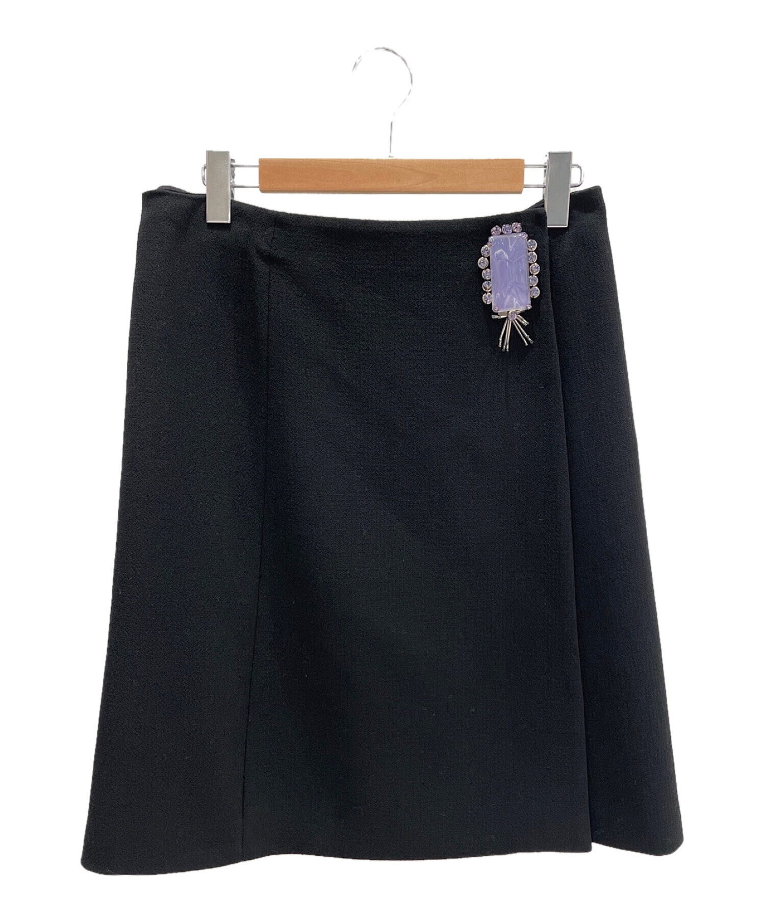 オンライン特販 プラダ PRADA スカート ビジュー - スカート