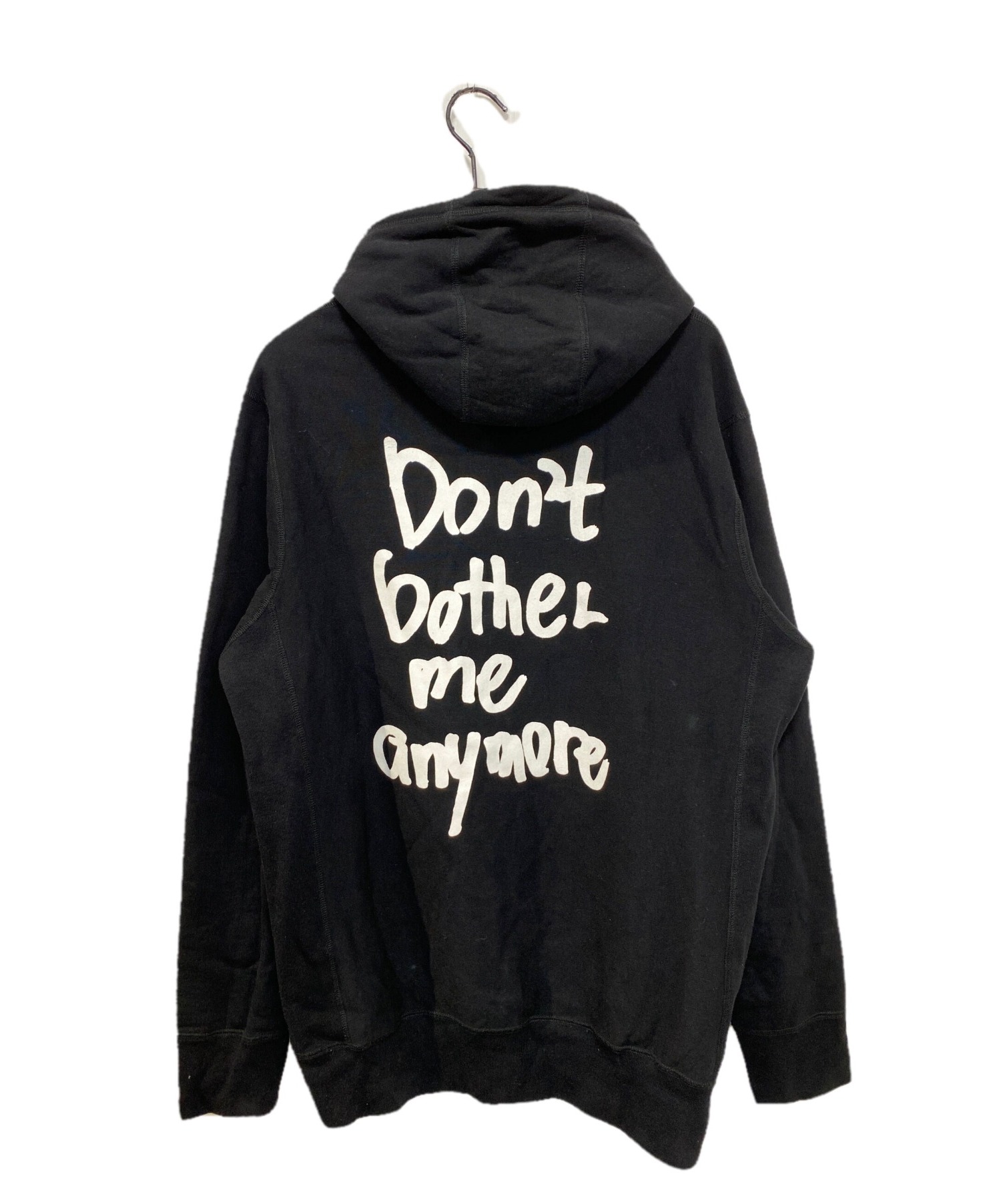 WASTED YOUTH (ウェイステッド ユース) DON'T BOTHER ANYMORE HOODY ブラック サイズ:Ｌ