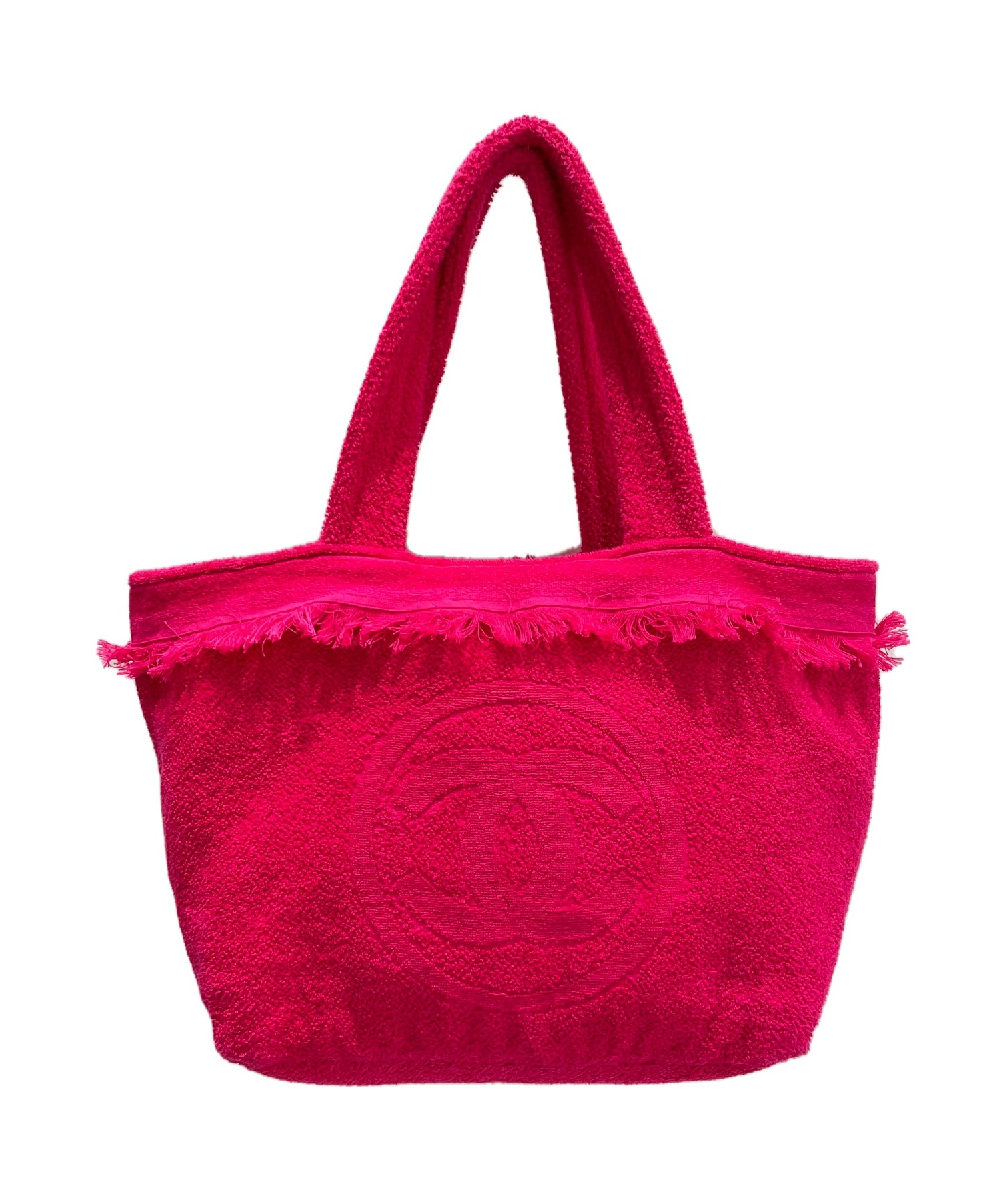中古・古着通販】CHANEL (シャネル) パイル地トートバッグ  