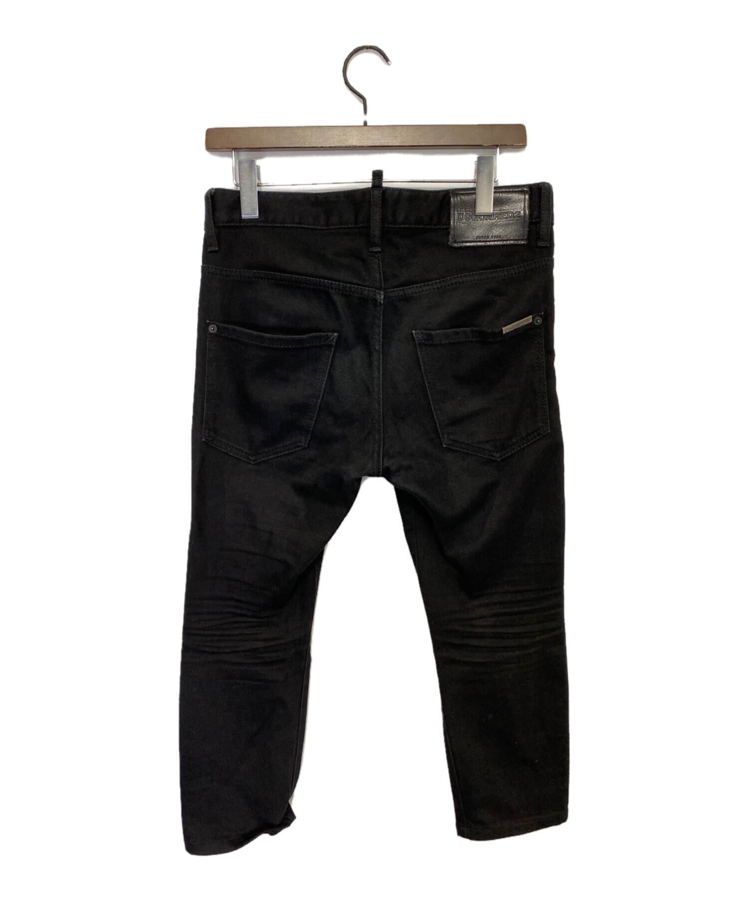 DSQUARED2】(ディースクエアード) sketer jean 44 黒