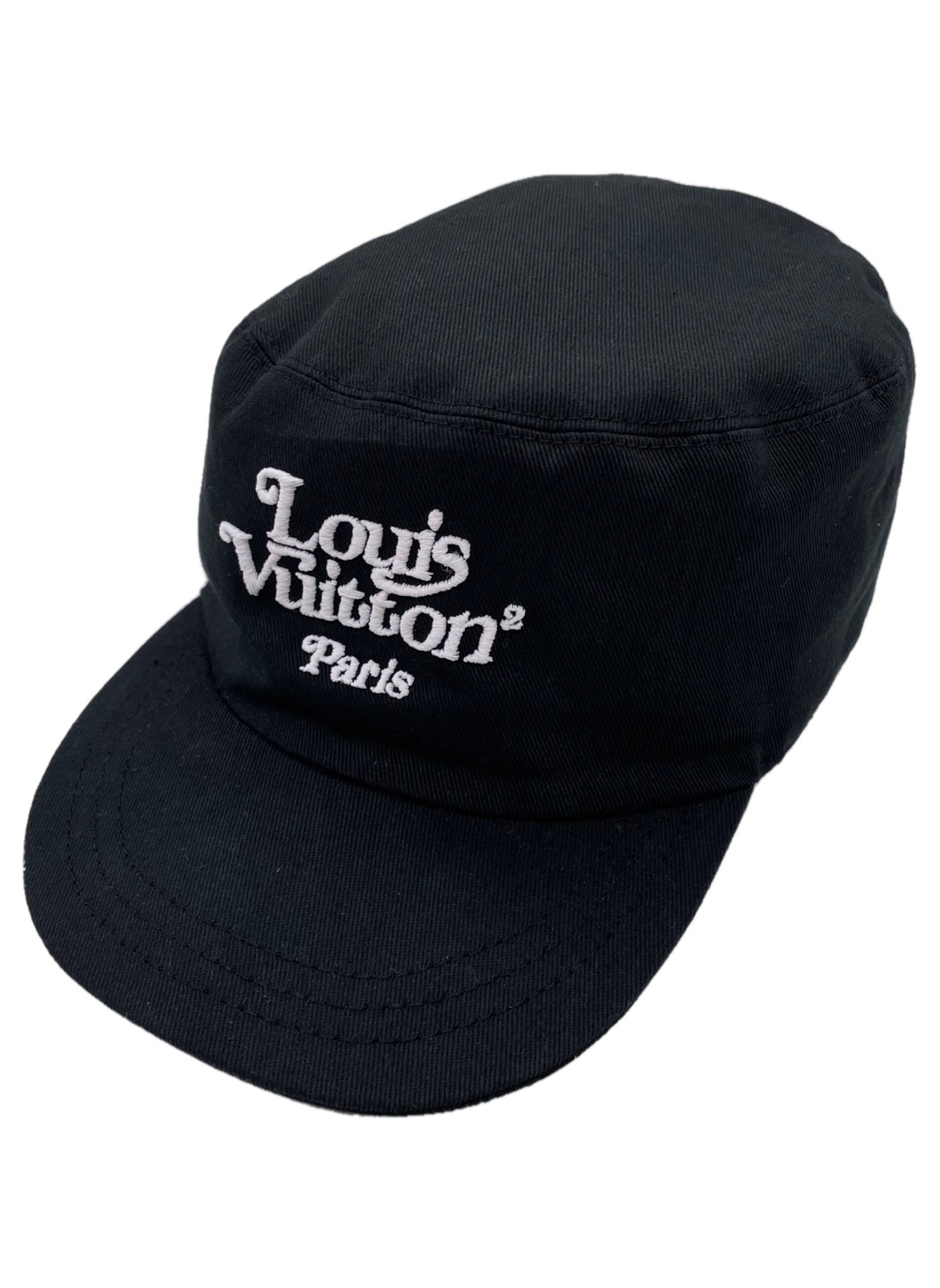 中古・古着通販】LOUIS VUITTON (ルイ ヴィトン) ロゴ刺繍キャップ 