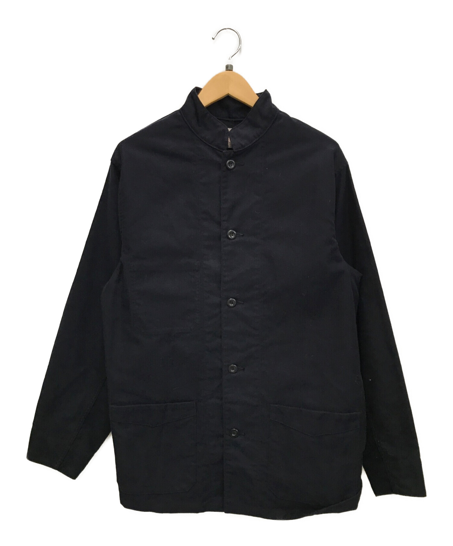 BONCOURA (ボンクラ) イングリッシュワークジャケット モールスキン ブラック サイズ:36
