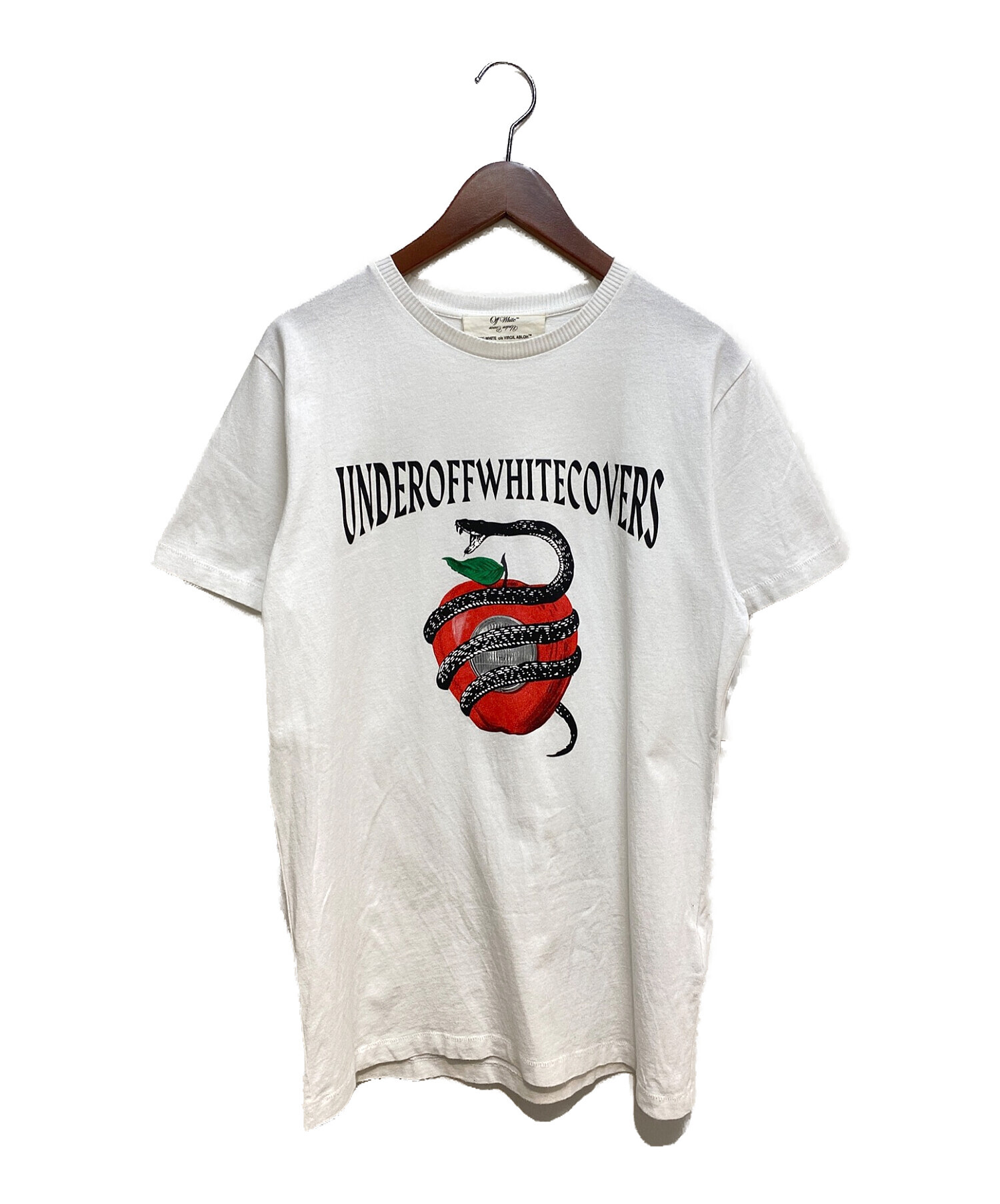 オフホワイト アンダーカバー   Apple T-shirt
