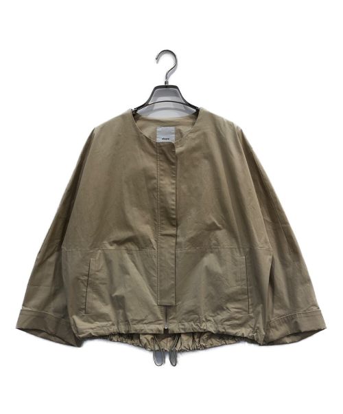 中古・古着通販】ebure (エブール) ブルゾン ベージュ サイズ:38