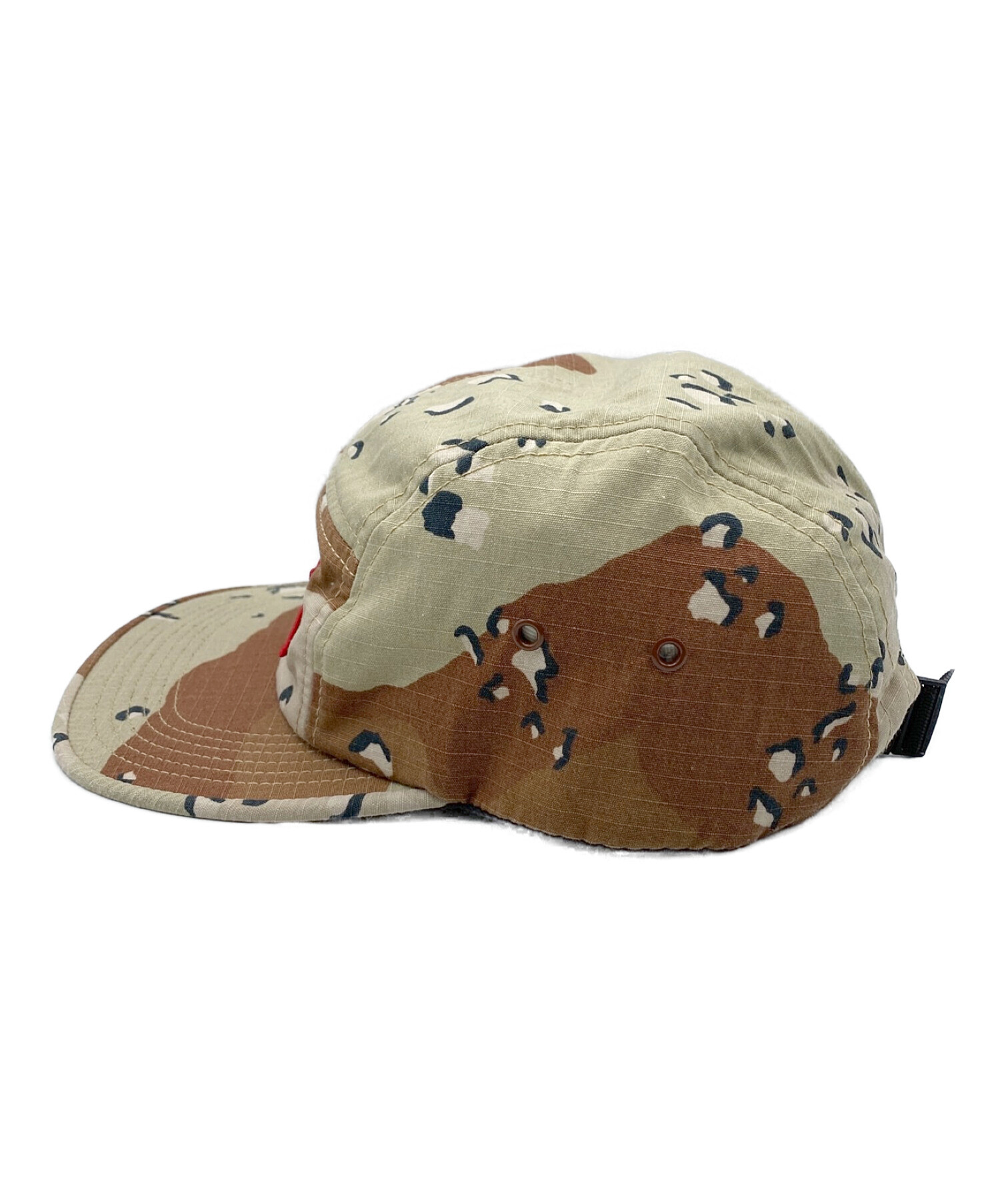 Supreme シュプリーム Chip Camo Camp Cap ベージュ カモフラ 迷彩 