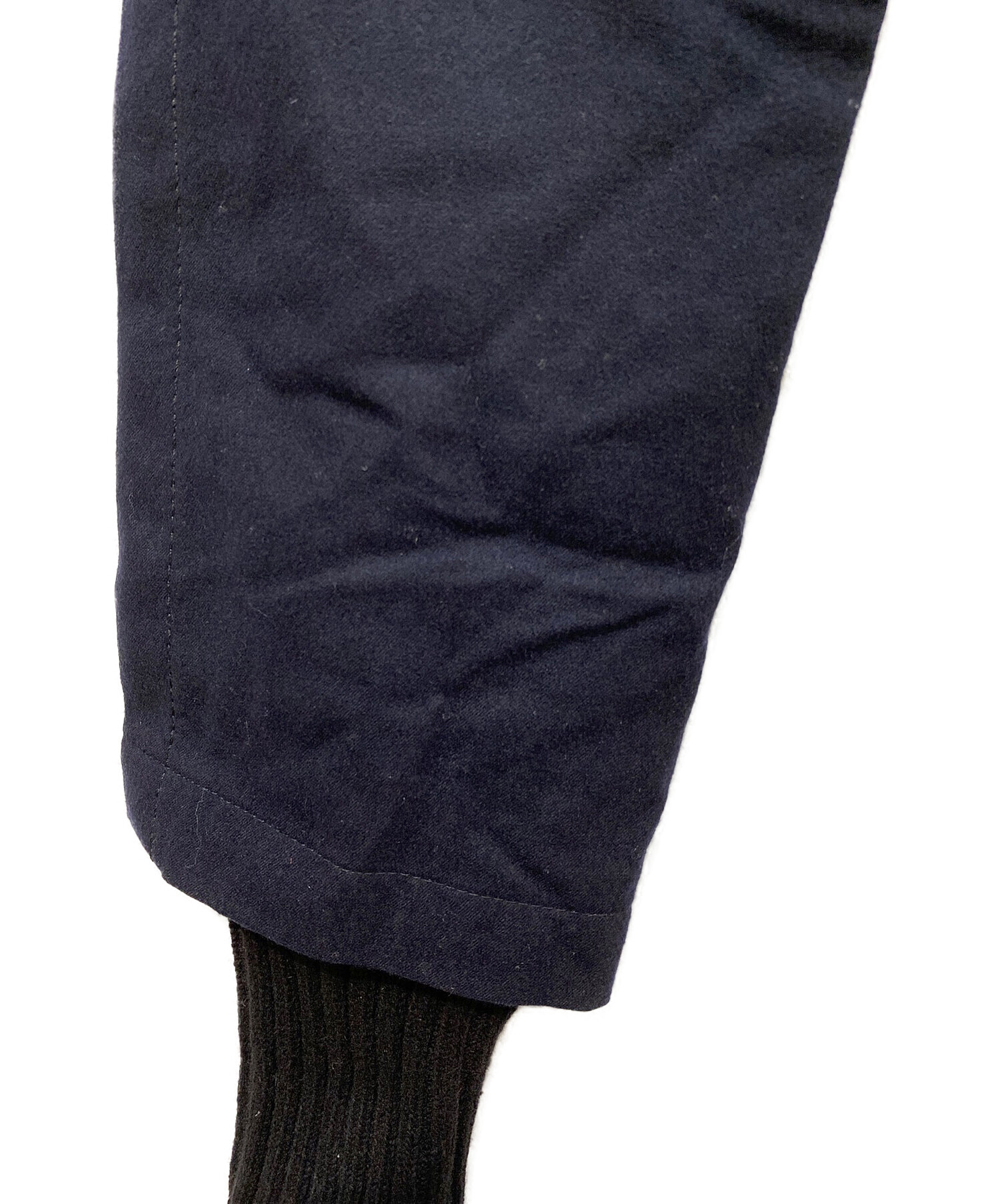 中古・古着通販】sacai (サカイ) ウールパンツ ネイビー サイズ:1  