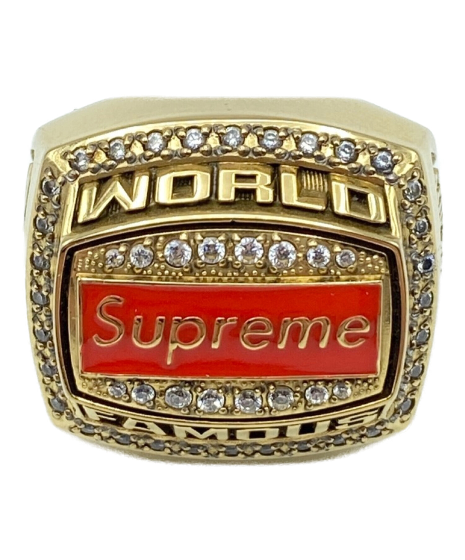 SUPREME (シュプリーム) Jostens World Famous Ring サイズ:21号