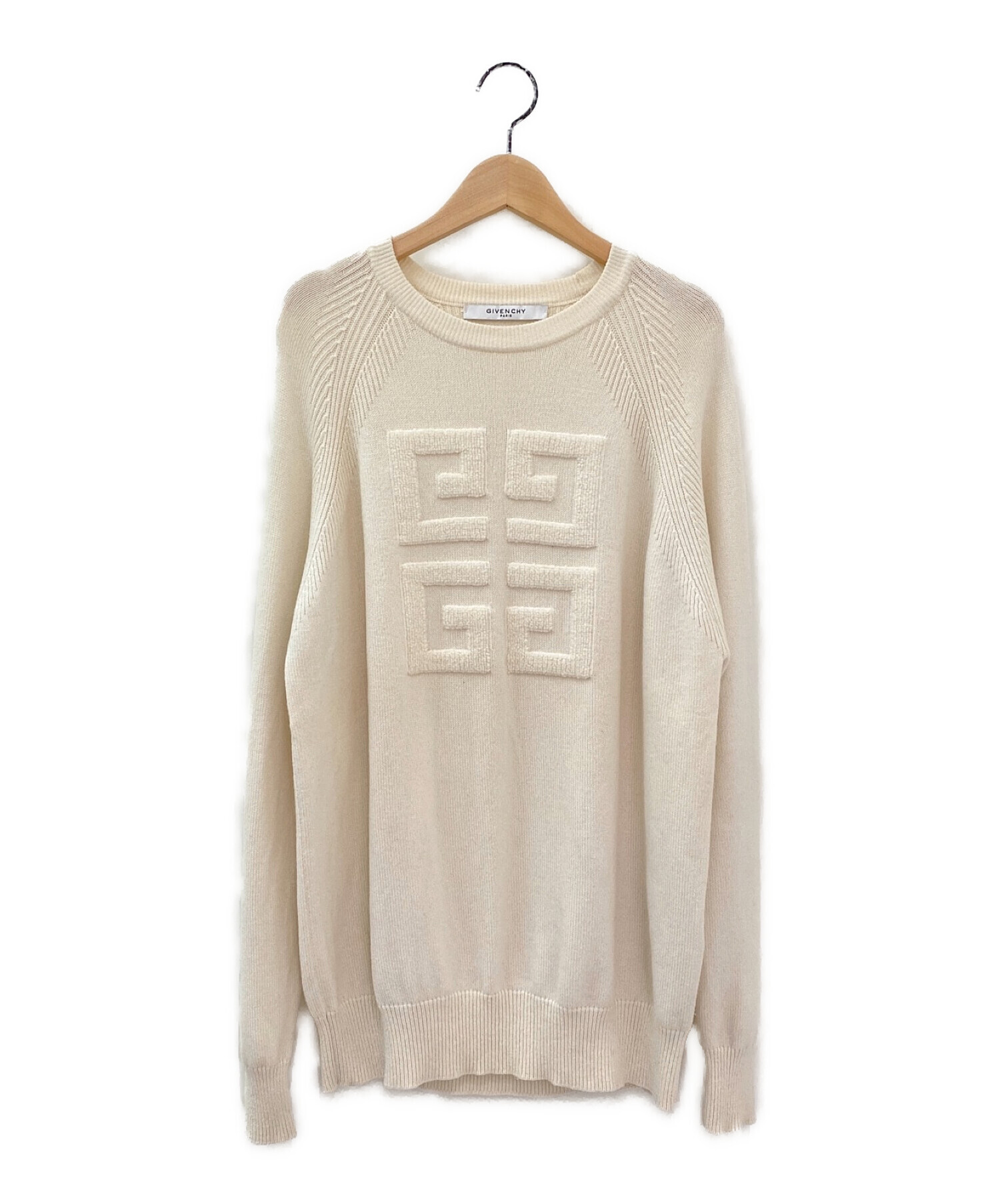 中古・古着通販】GIVENCHY (ジバンシィ) カシミア4Gエンブレムセーター 
