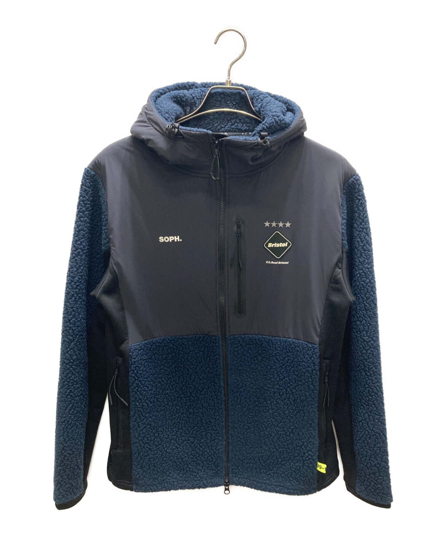 【M】FCRB POLARTEC fleece jacket