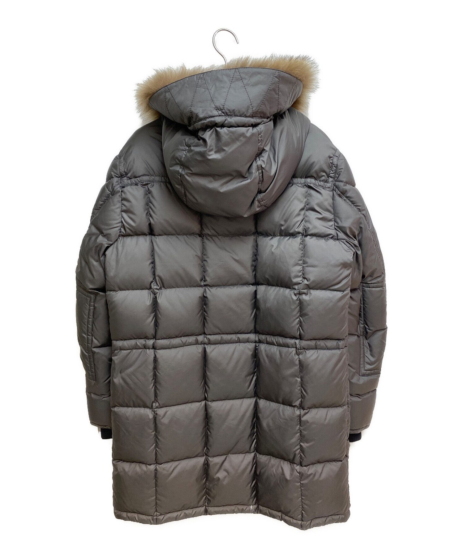 モンクレール MONCLER サイズ:1 AFFTON ファー付きロングダウン  